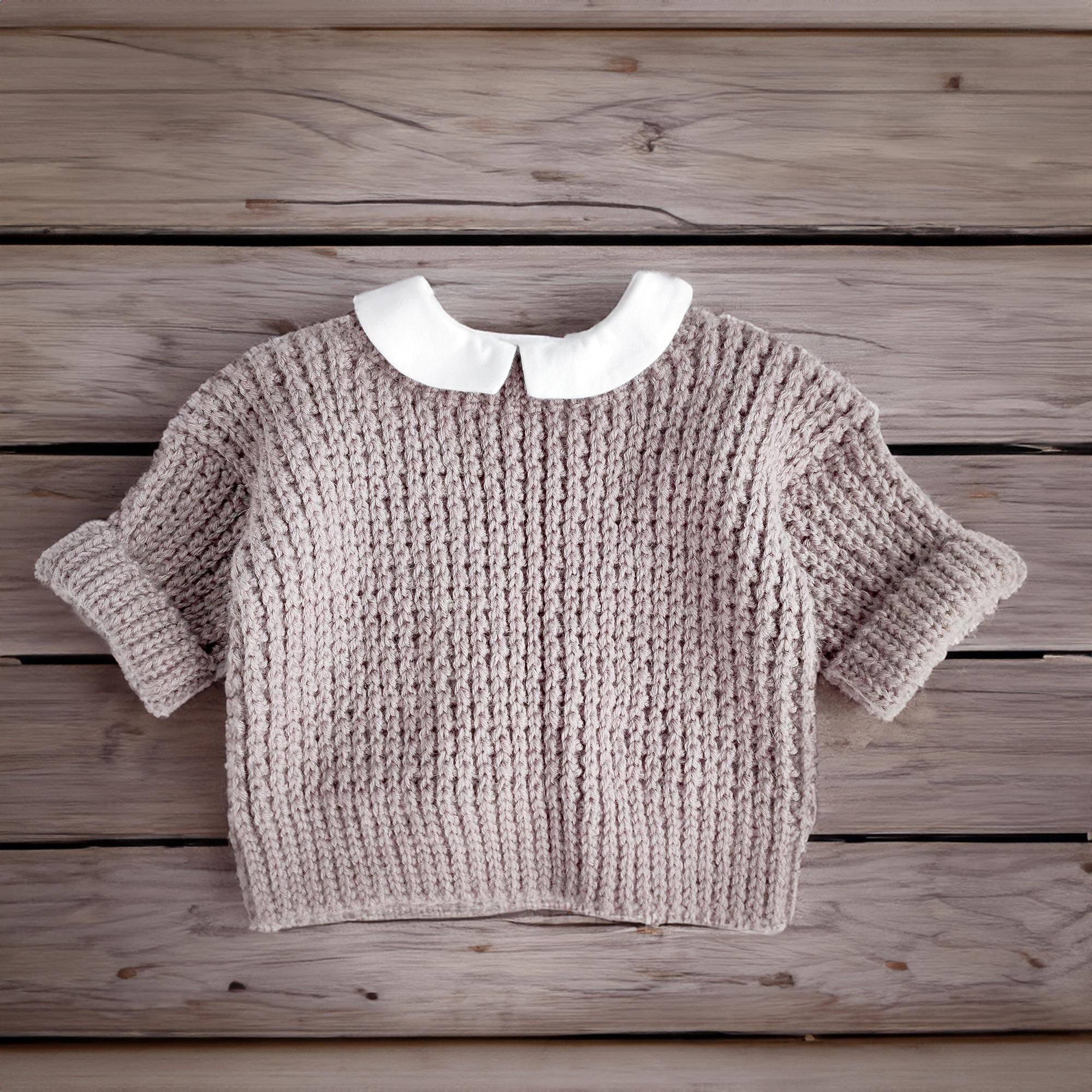 Puffy Ribbed Baby Cardigan