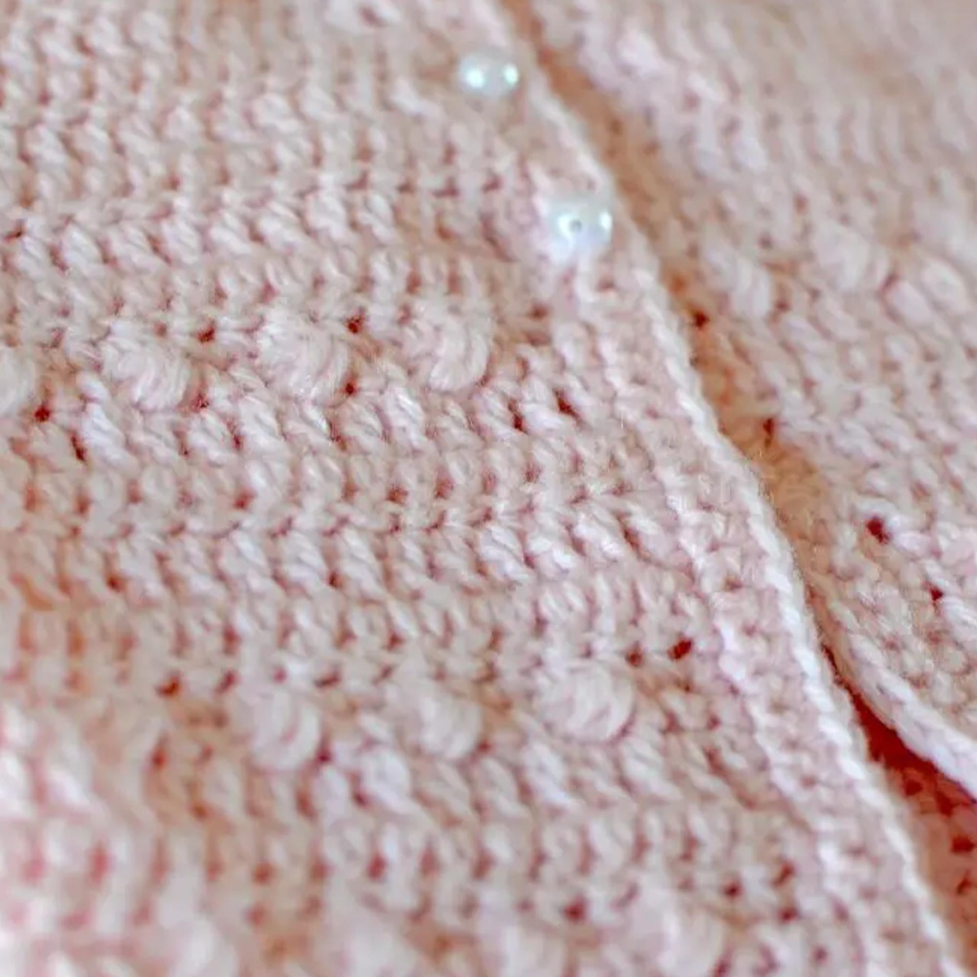 Petal Puff Stitch Cardigan