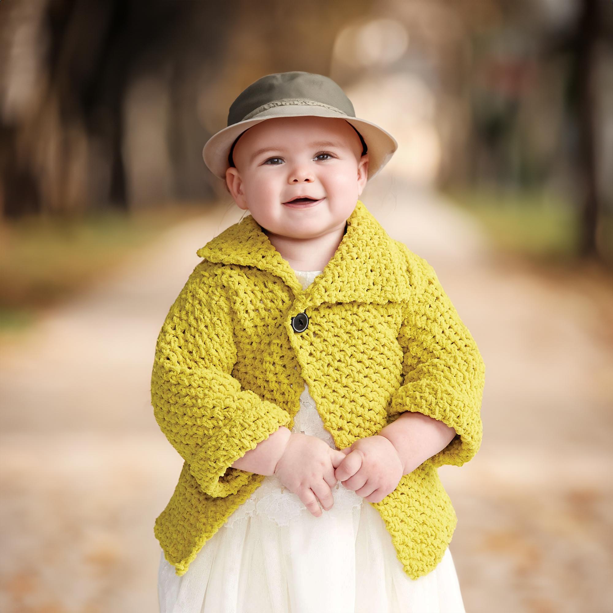 Sunshine Button Top Baby Cardigan