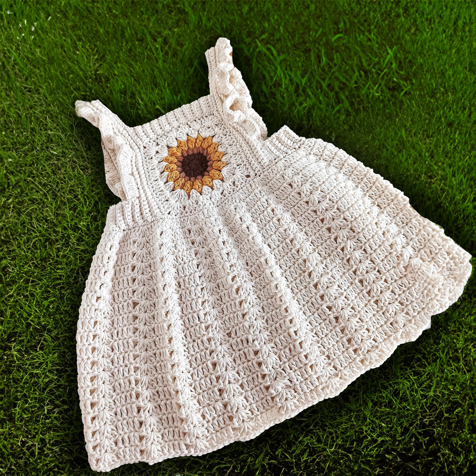 Sunflower Shine Baby/Kids Dress