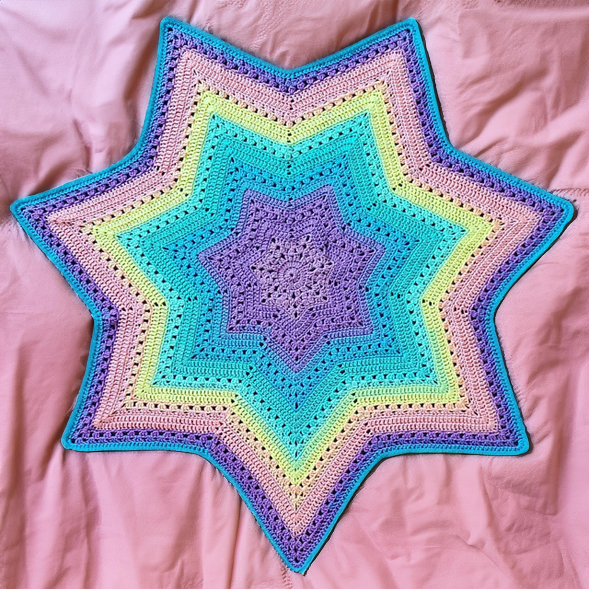 Cotton Candy Swirl Blanket