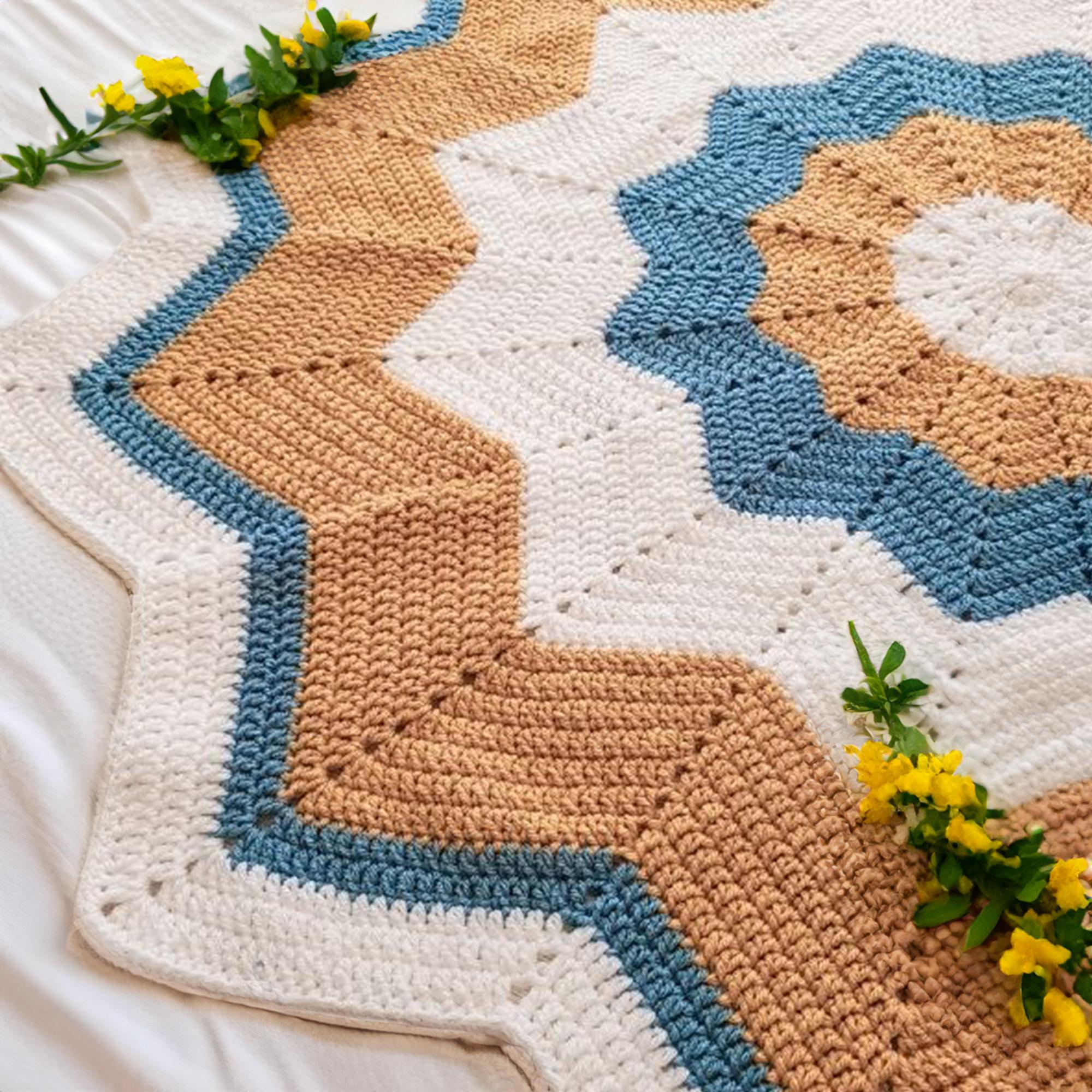 Sea Sand Ripple Blanket