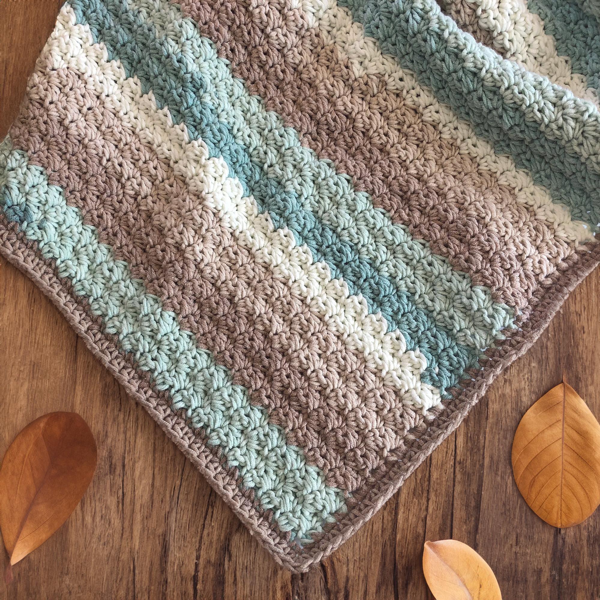Neutral Stripes Blanket