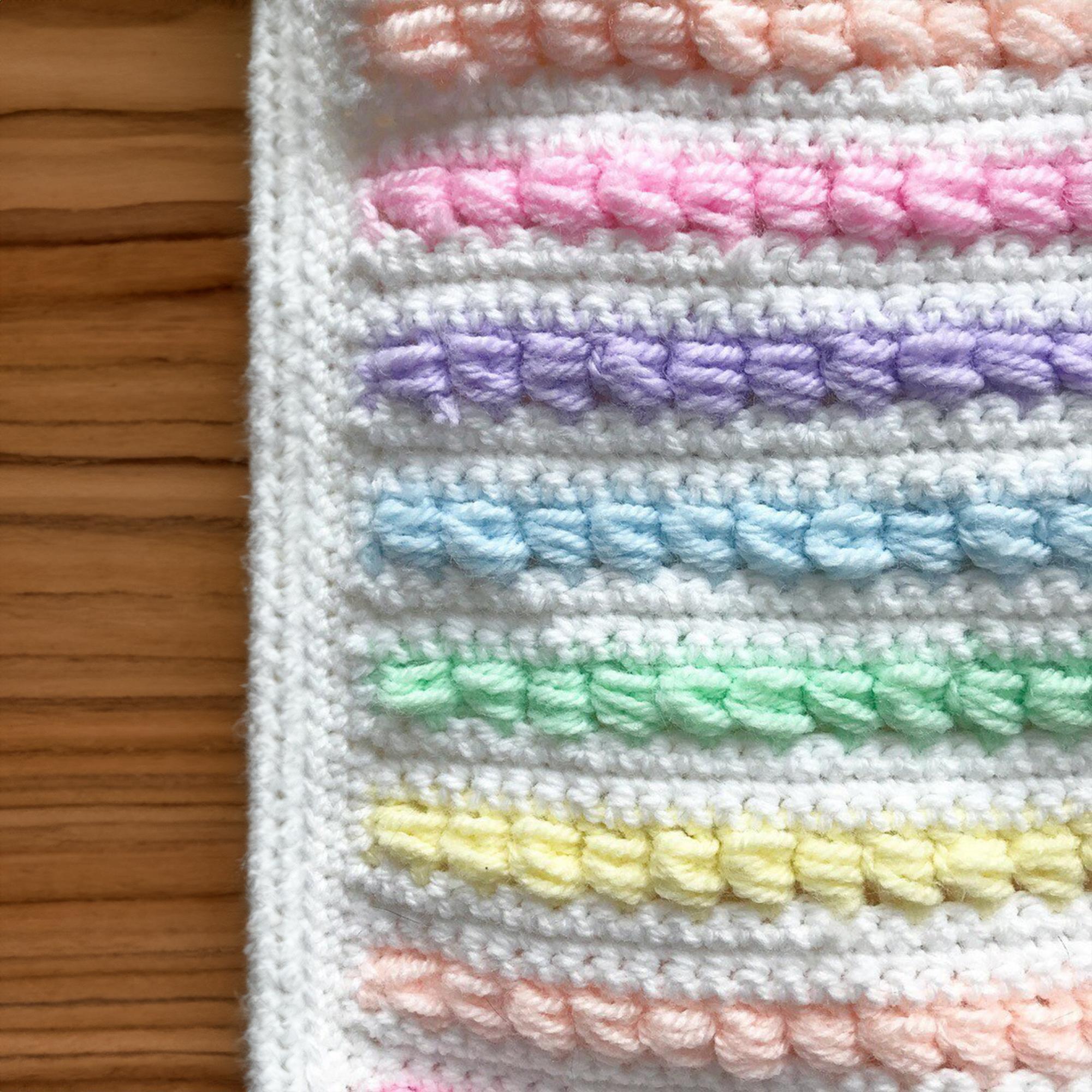 Pastel Strip Blanket