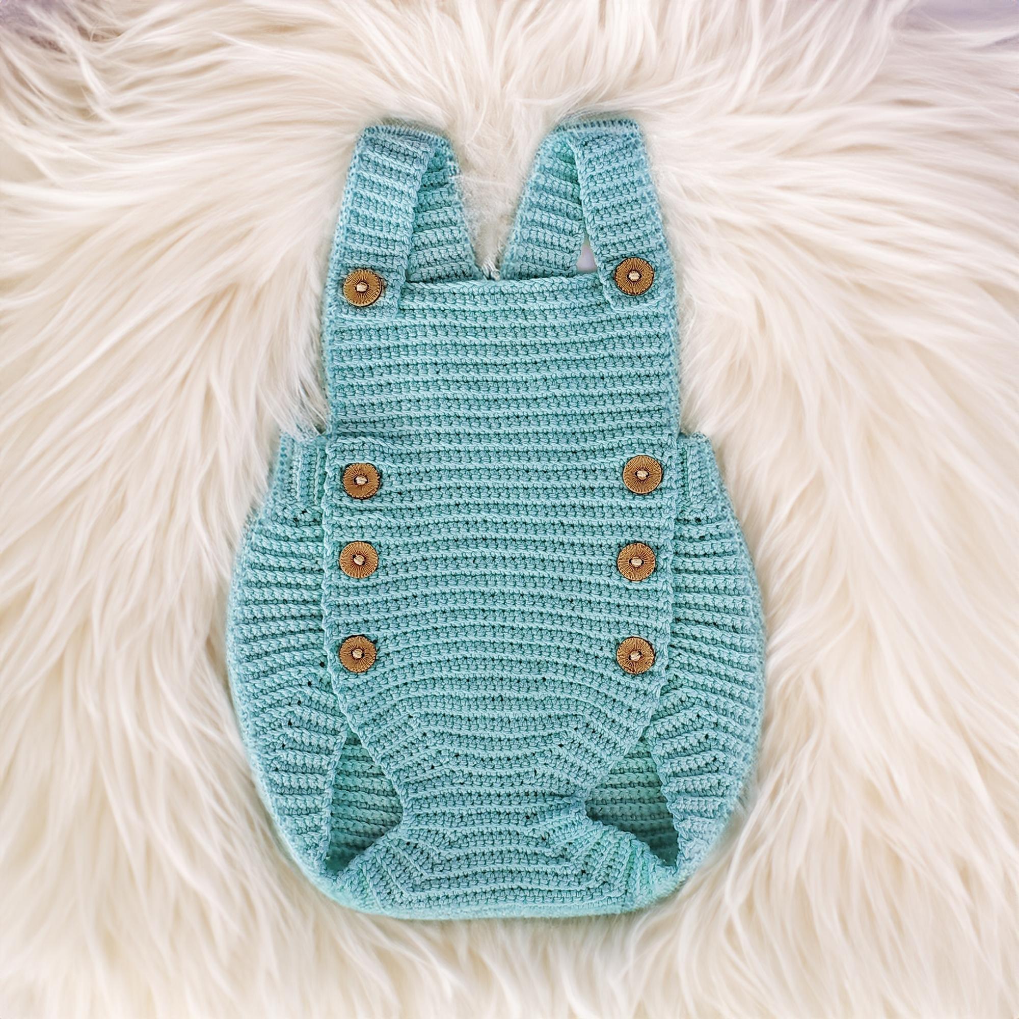 Buttoned Beauties Baby Romper
