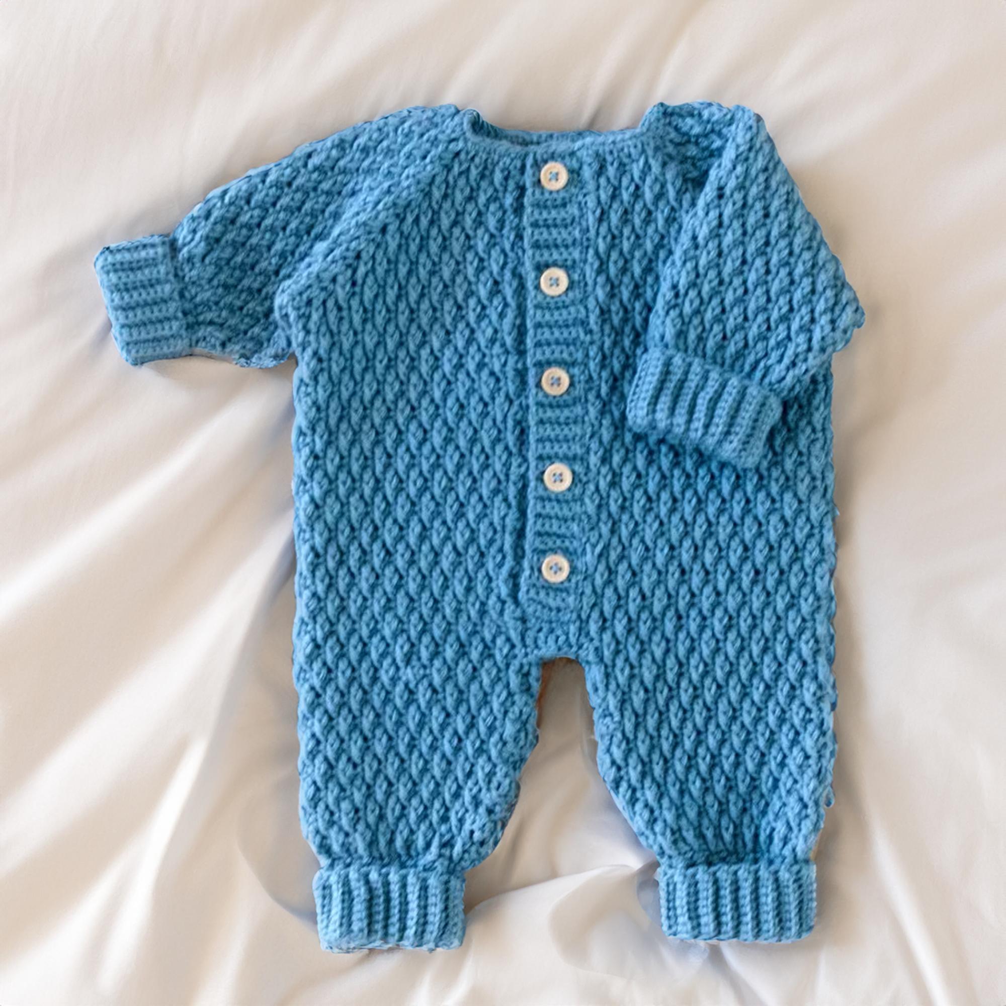 Cozy Cables Baby Onesie