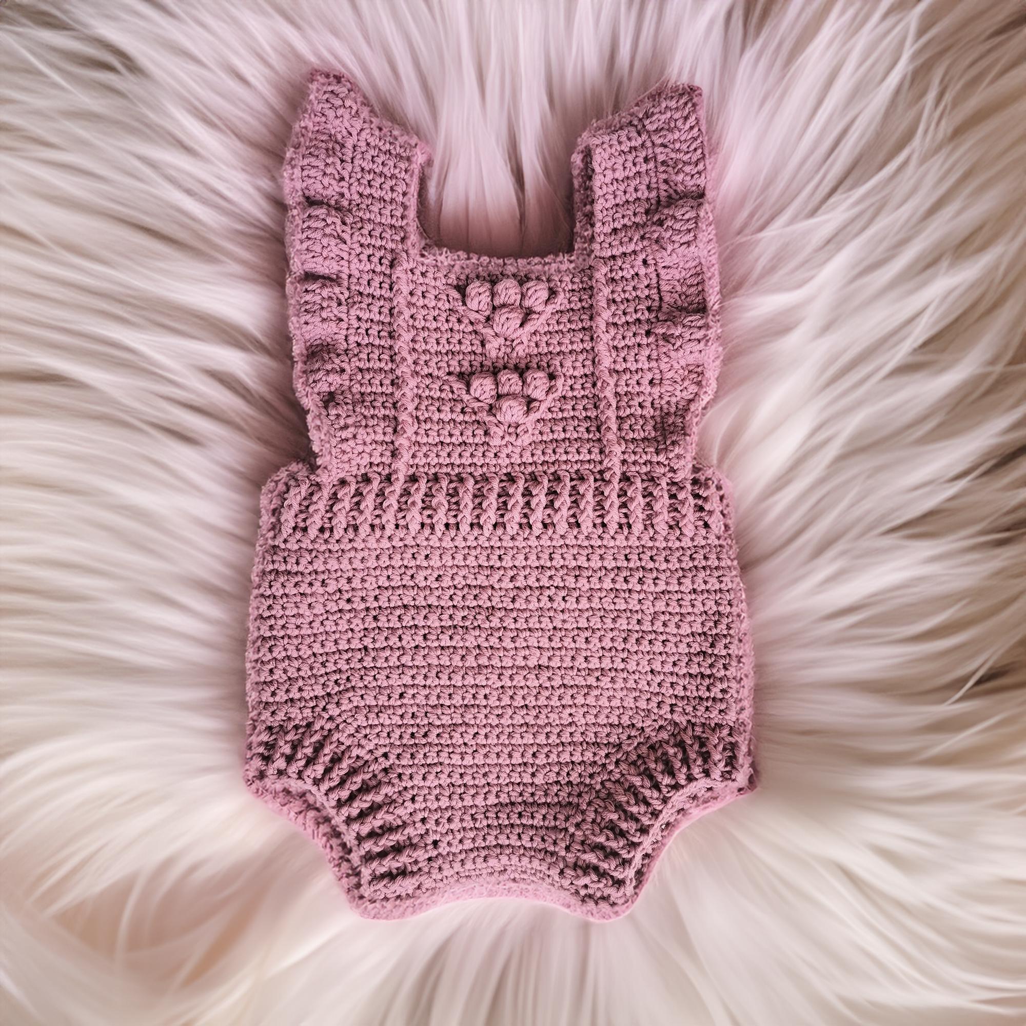 Precious Ruffles Baby Romper