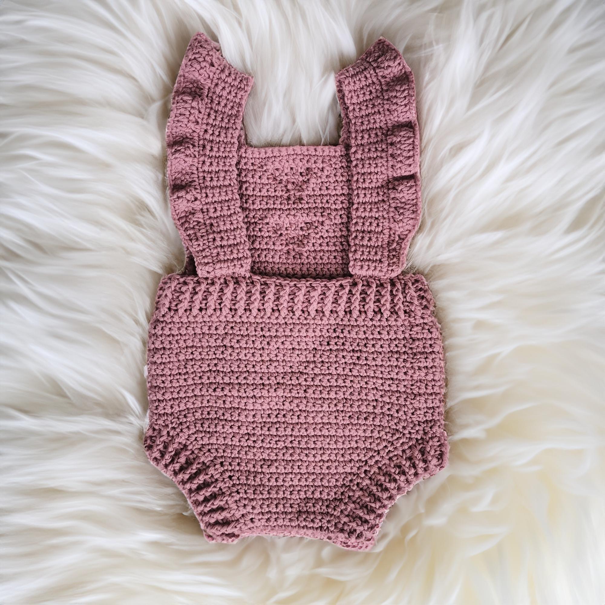Precious Ruffles Baby Romper