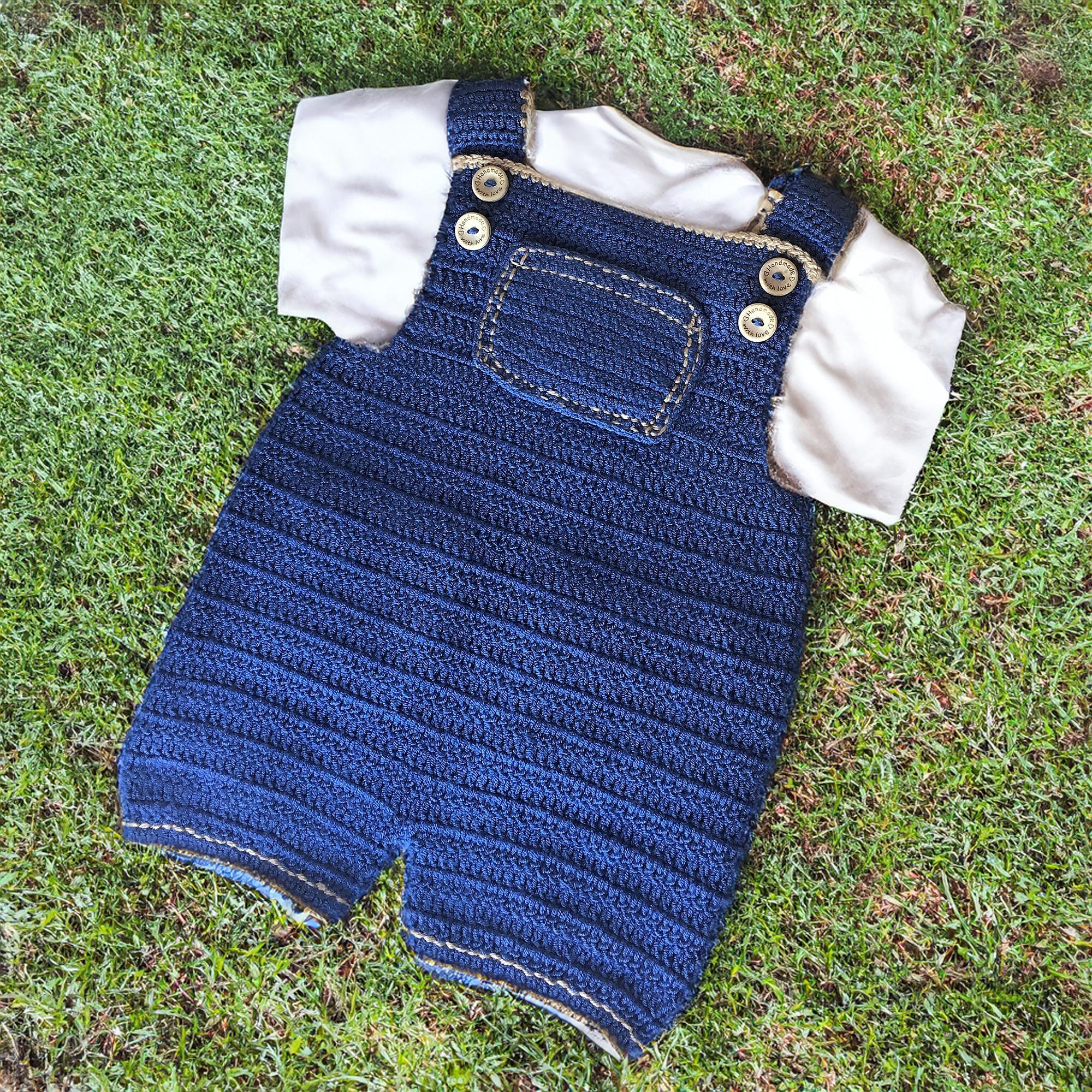 Denim Delight Baby Overalls