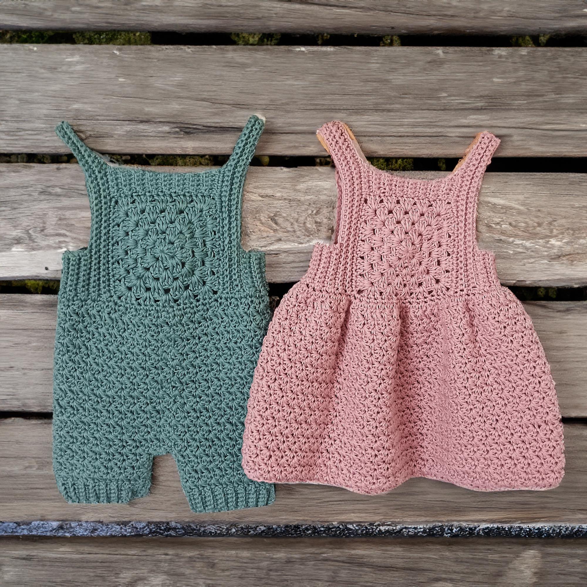 Garden Party Baby Overalls/Dress