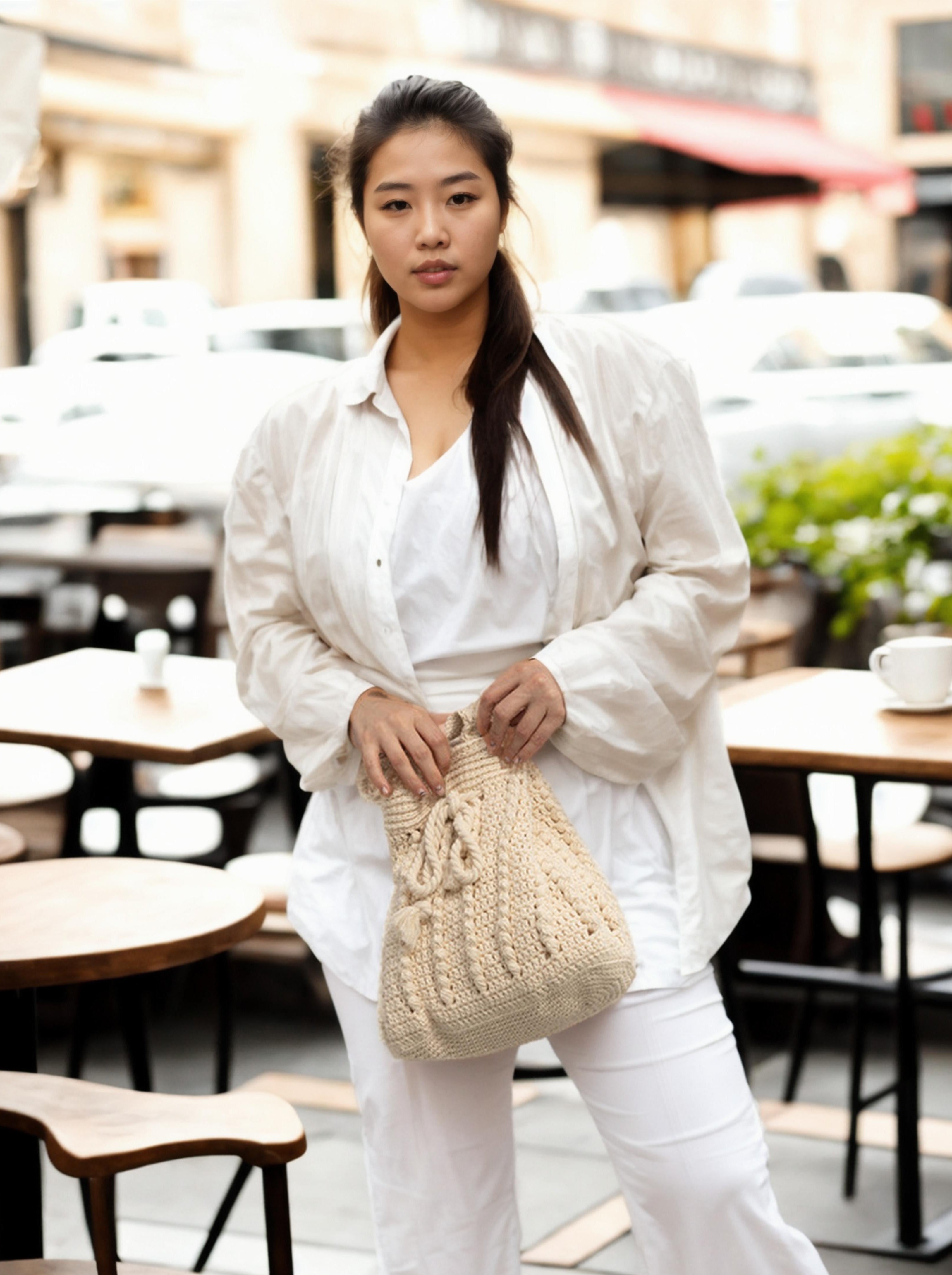 Braided Puff Shoulder Bag
