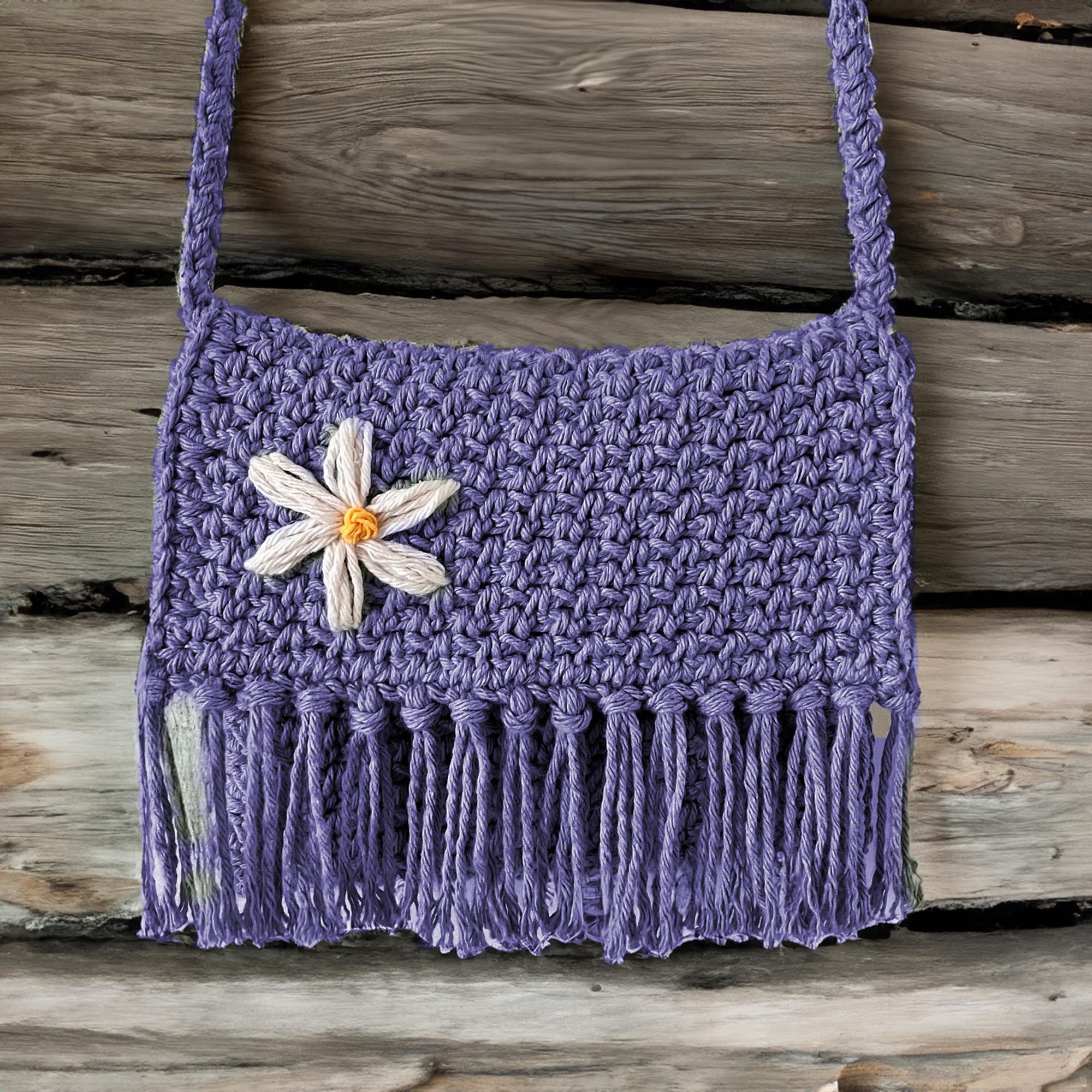 Bohemian Blossom Fringe Bag