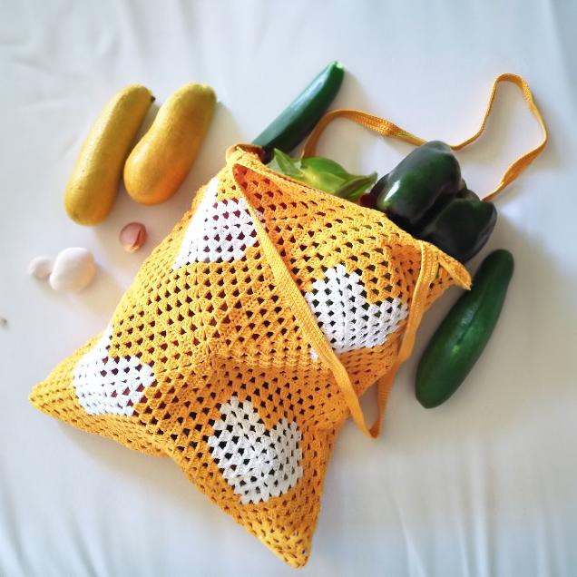 Granny Sunshine Heart Tote Bag