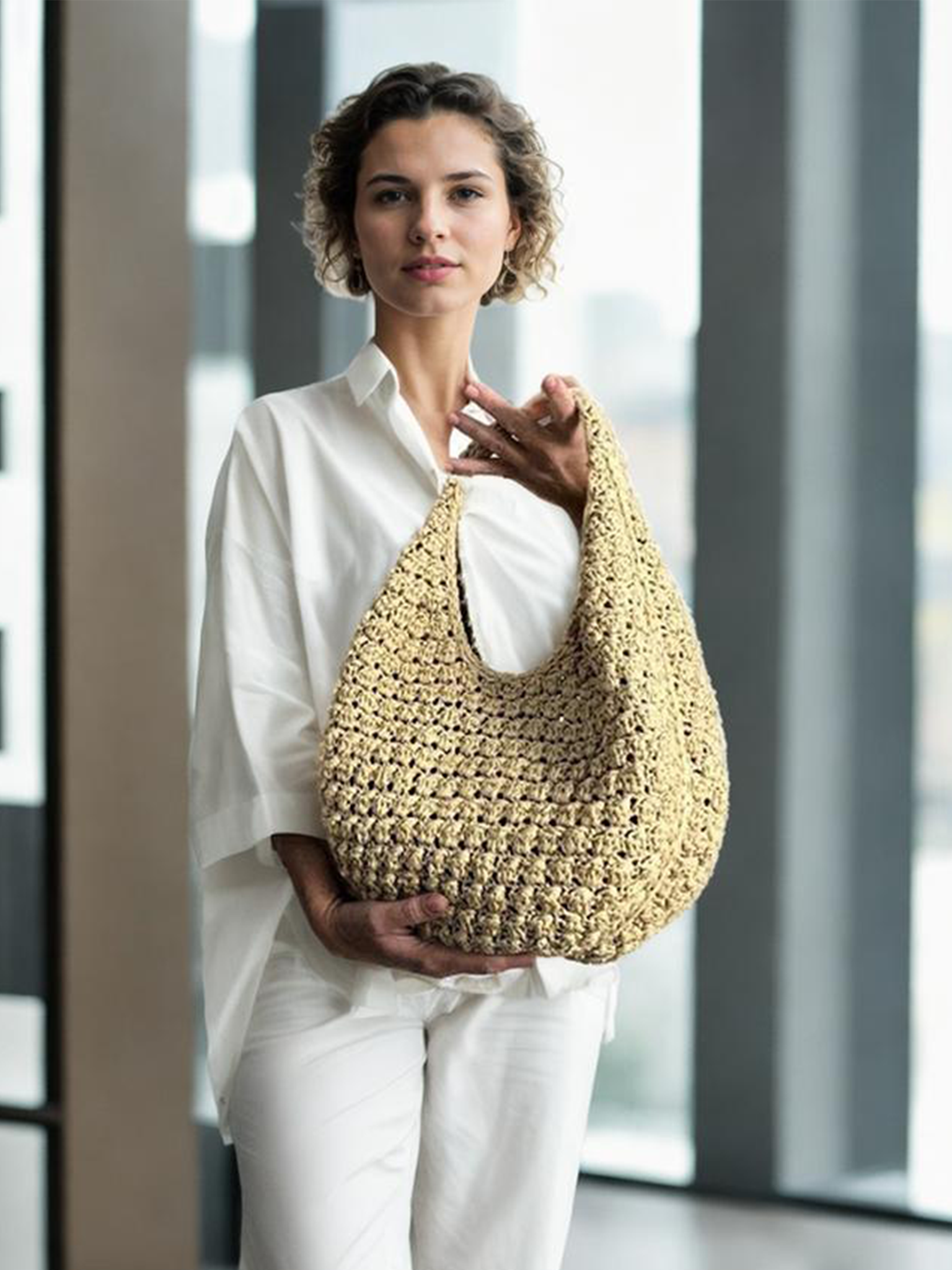 Organic Puff Shoulder Bag