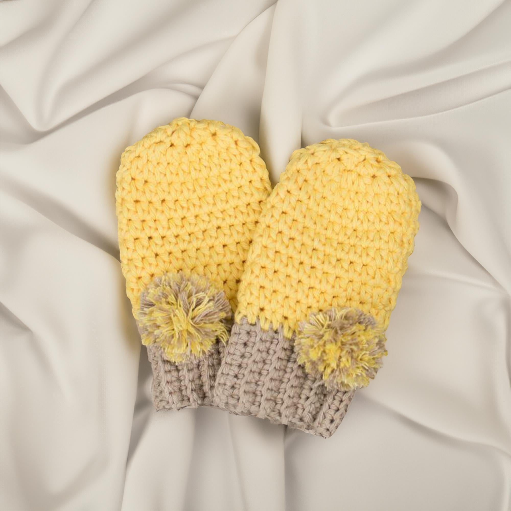 Dandelion Puff Mittens