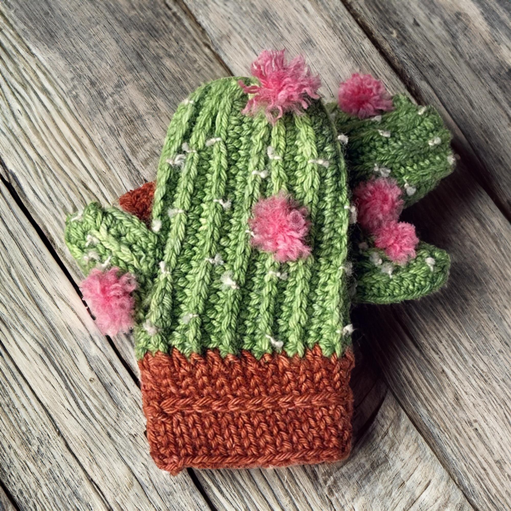 Desert Flower Mittens