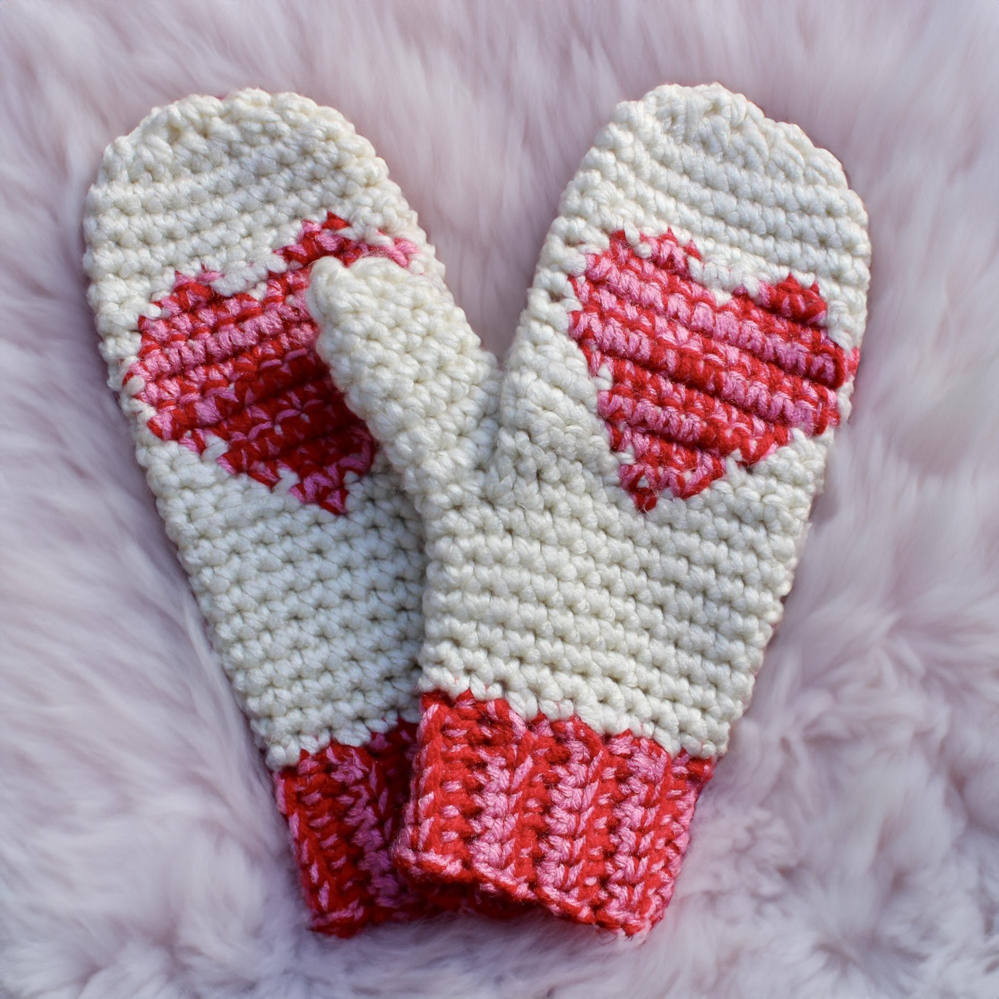 Warm Hearts Mittens
