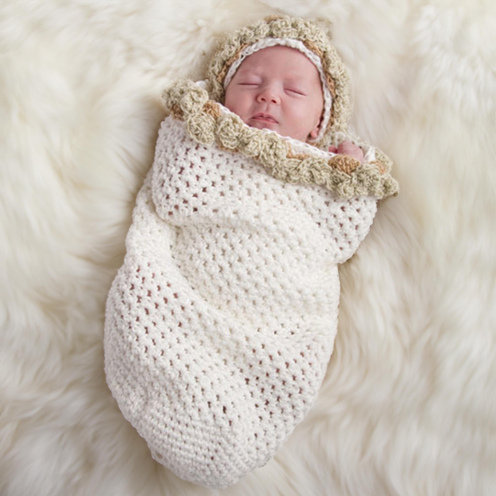 Serene Cyan Baby Swaddle