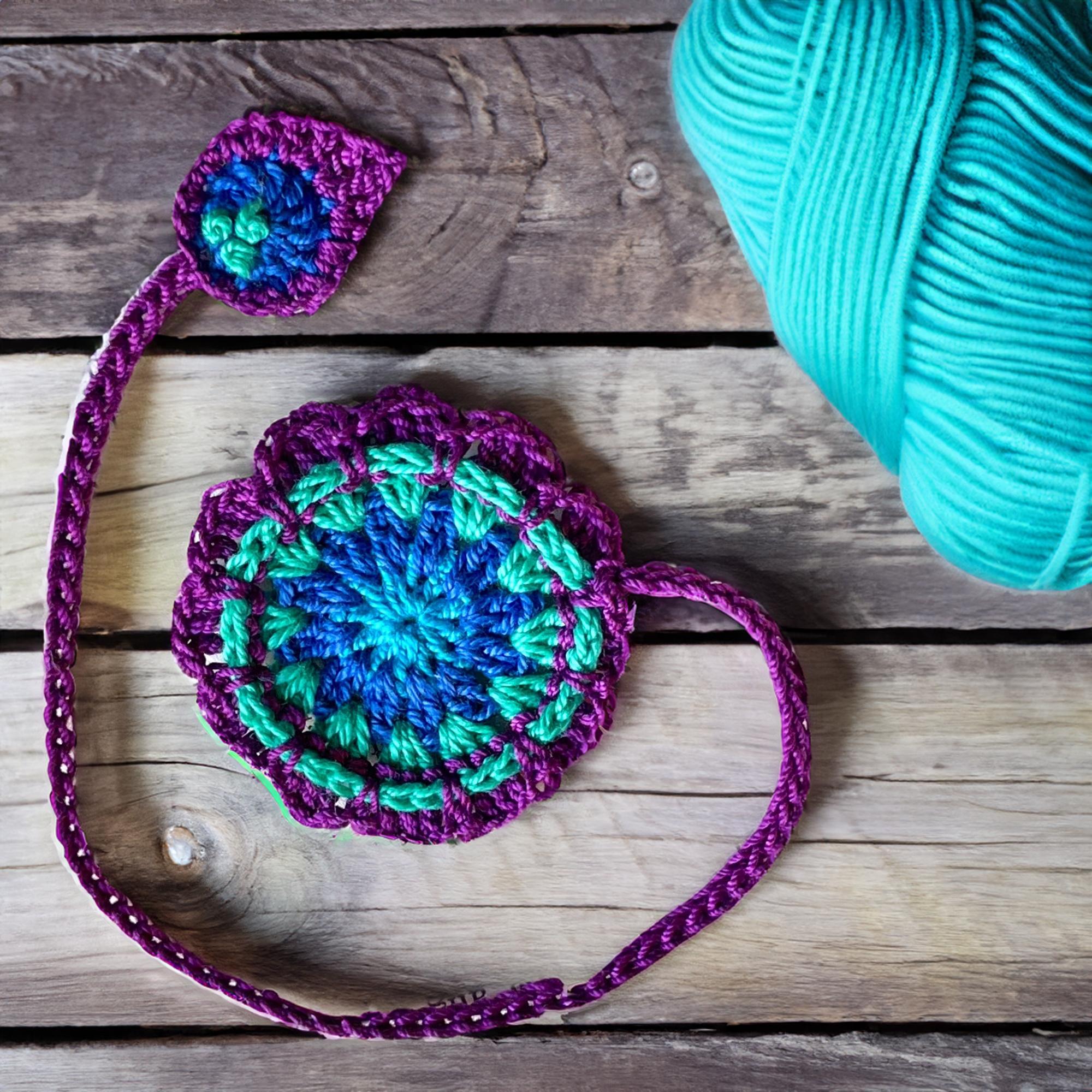 Whimsical Flower Bookmark