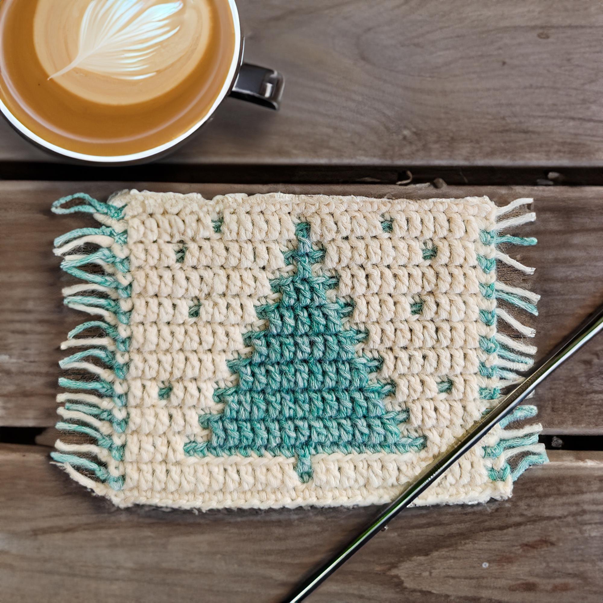 Frosty Pine Coaster