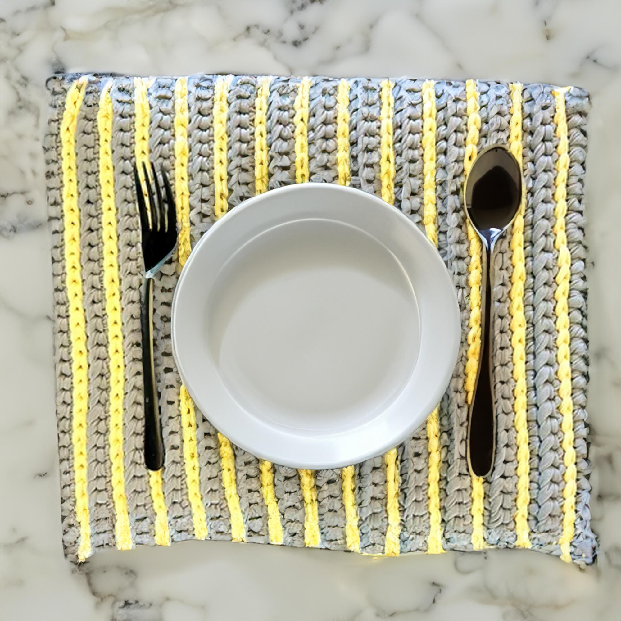 Geometric Elegance Placemat