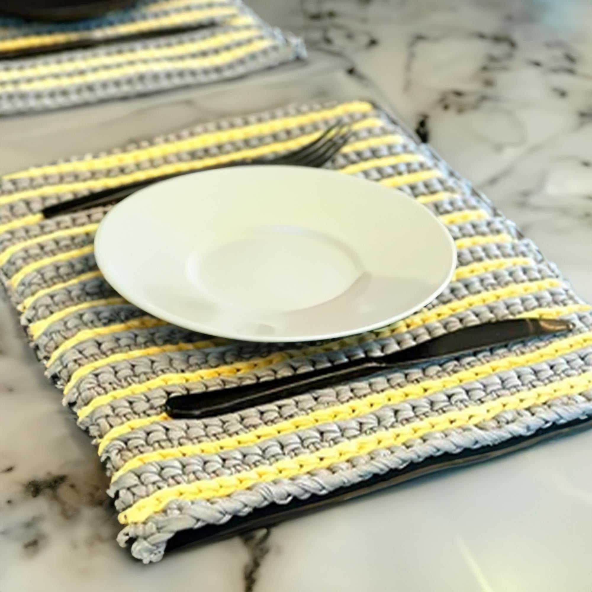 Geometric Elegance Placemat
