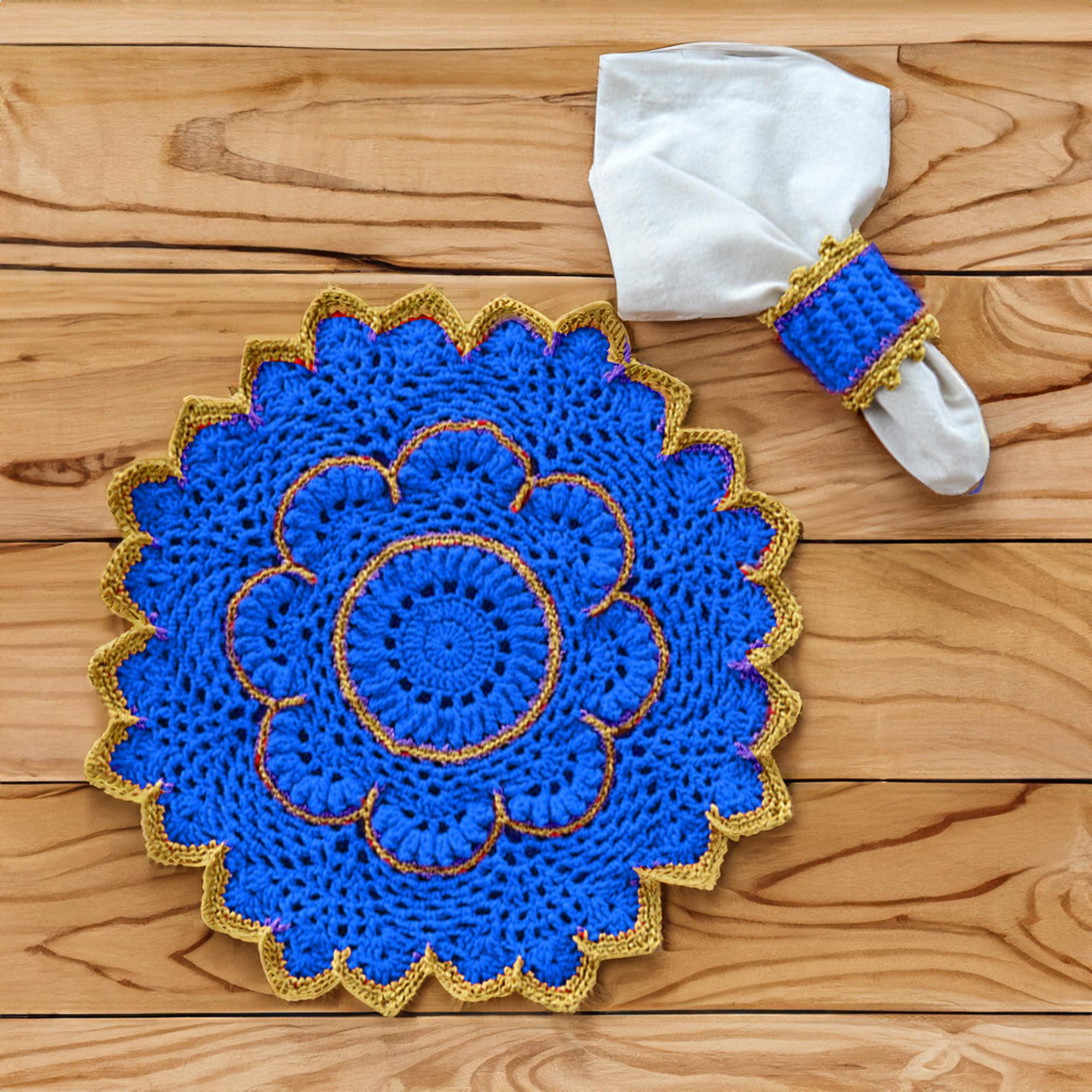 Regal Rendezvous Placemat & Napkin Ring