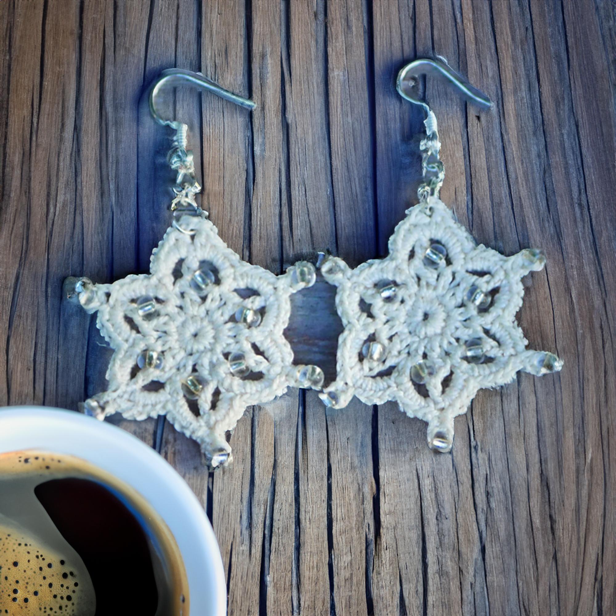 Winter Lace Earrings