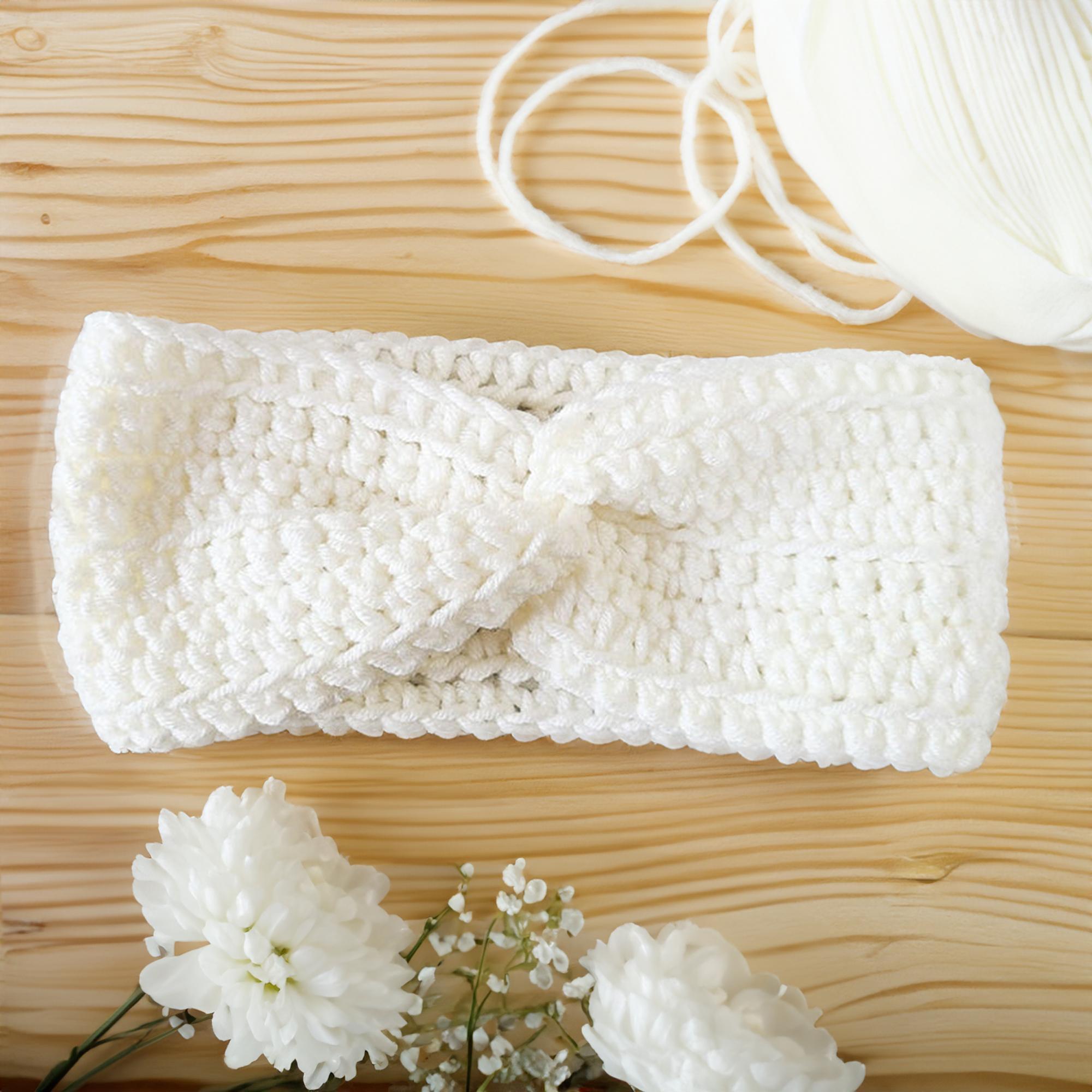 Snowy White Headband