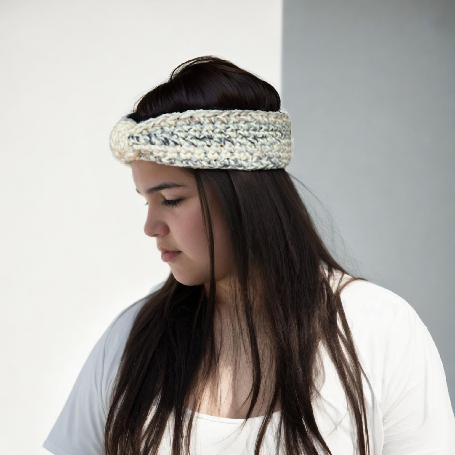 Silver Gray Headband