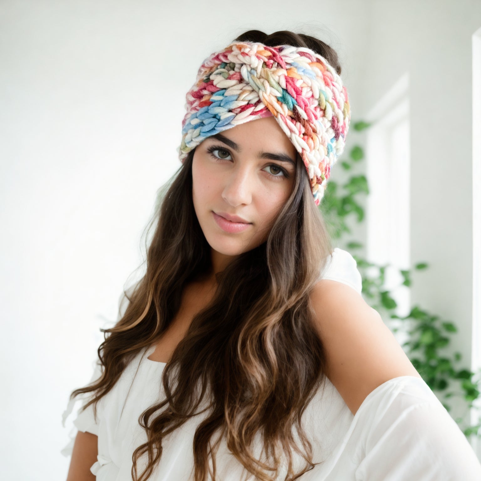 Multicolor Bow Headbands