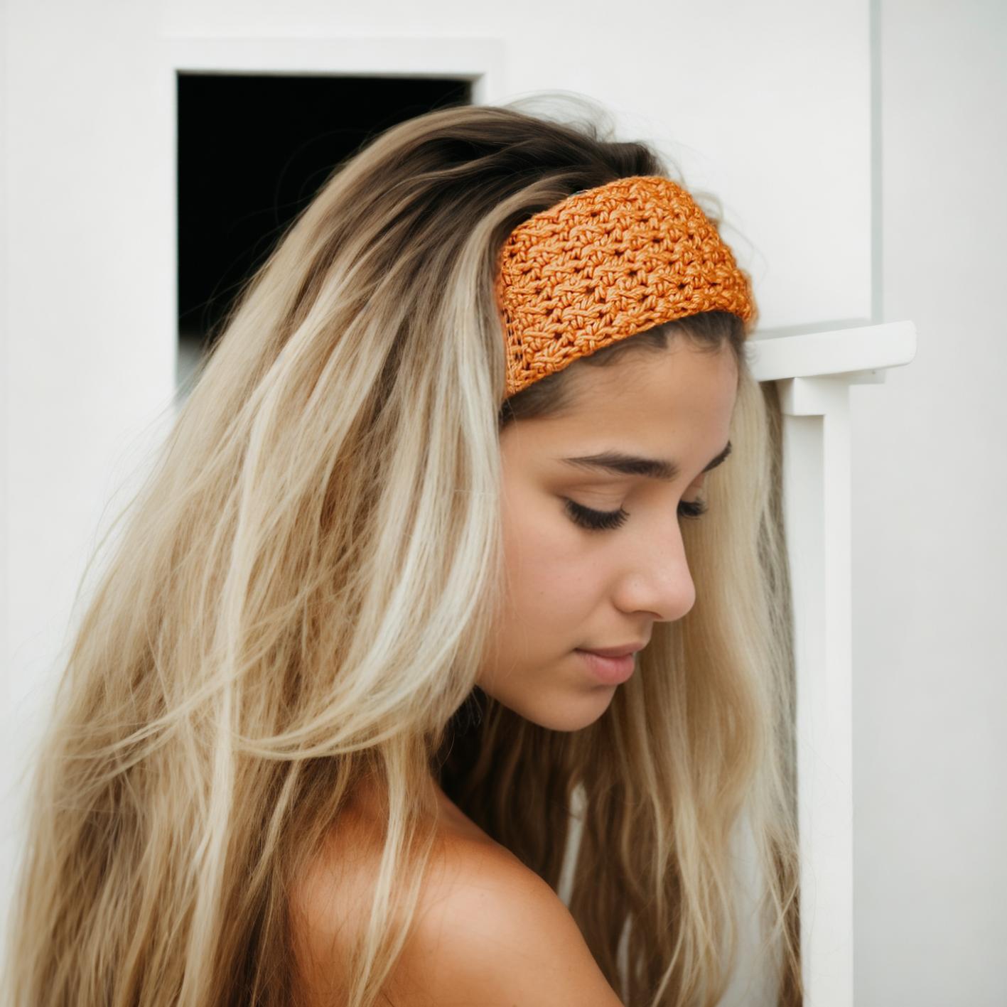 Autumn Spice Tie Headband