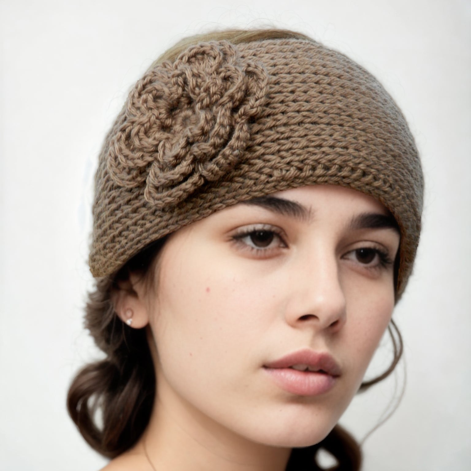 Blooming Tunisian Headband