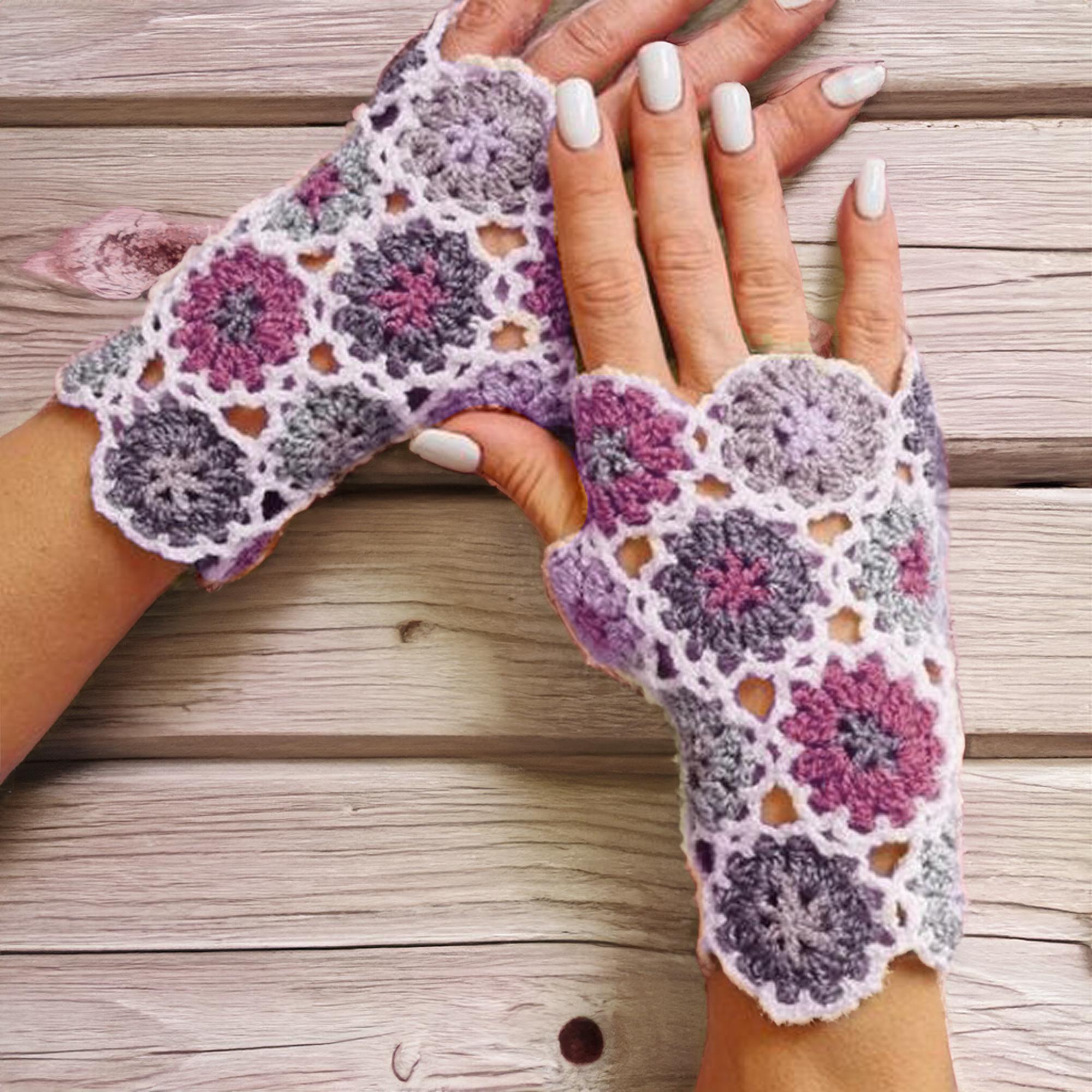 Pastel Sweetness Fingerless Gloves