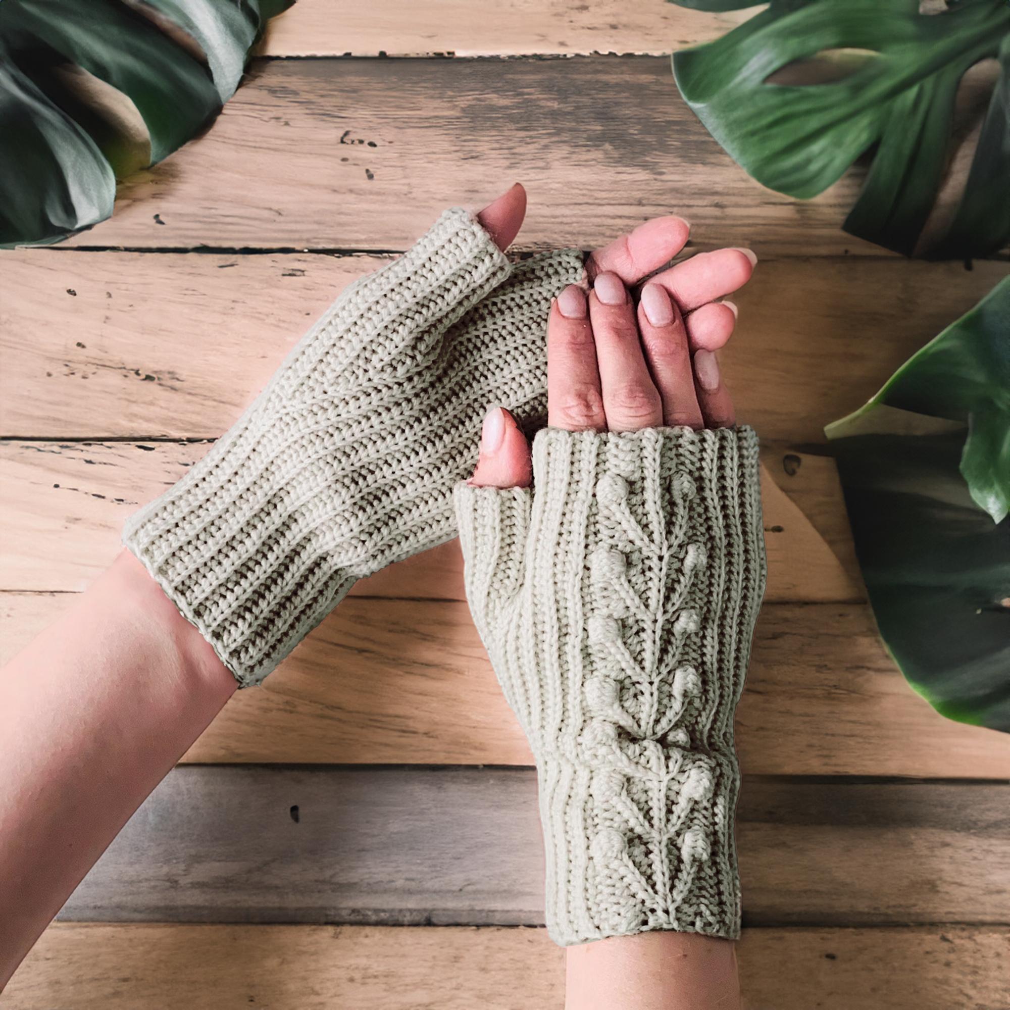 Sweetheart Pink Fingerless Gloves
