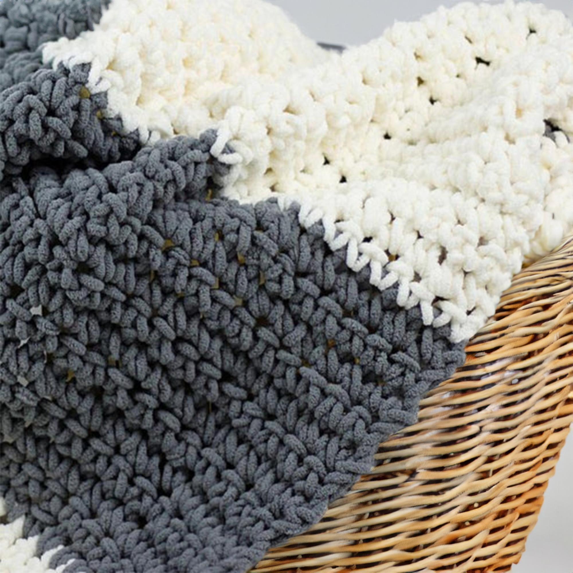 Chic Chunky Charcoal Blanket