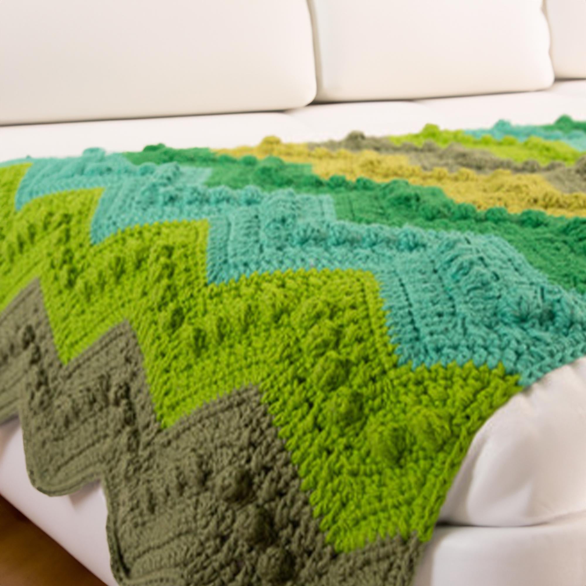 Forest Ripple Bed Runner