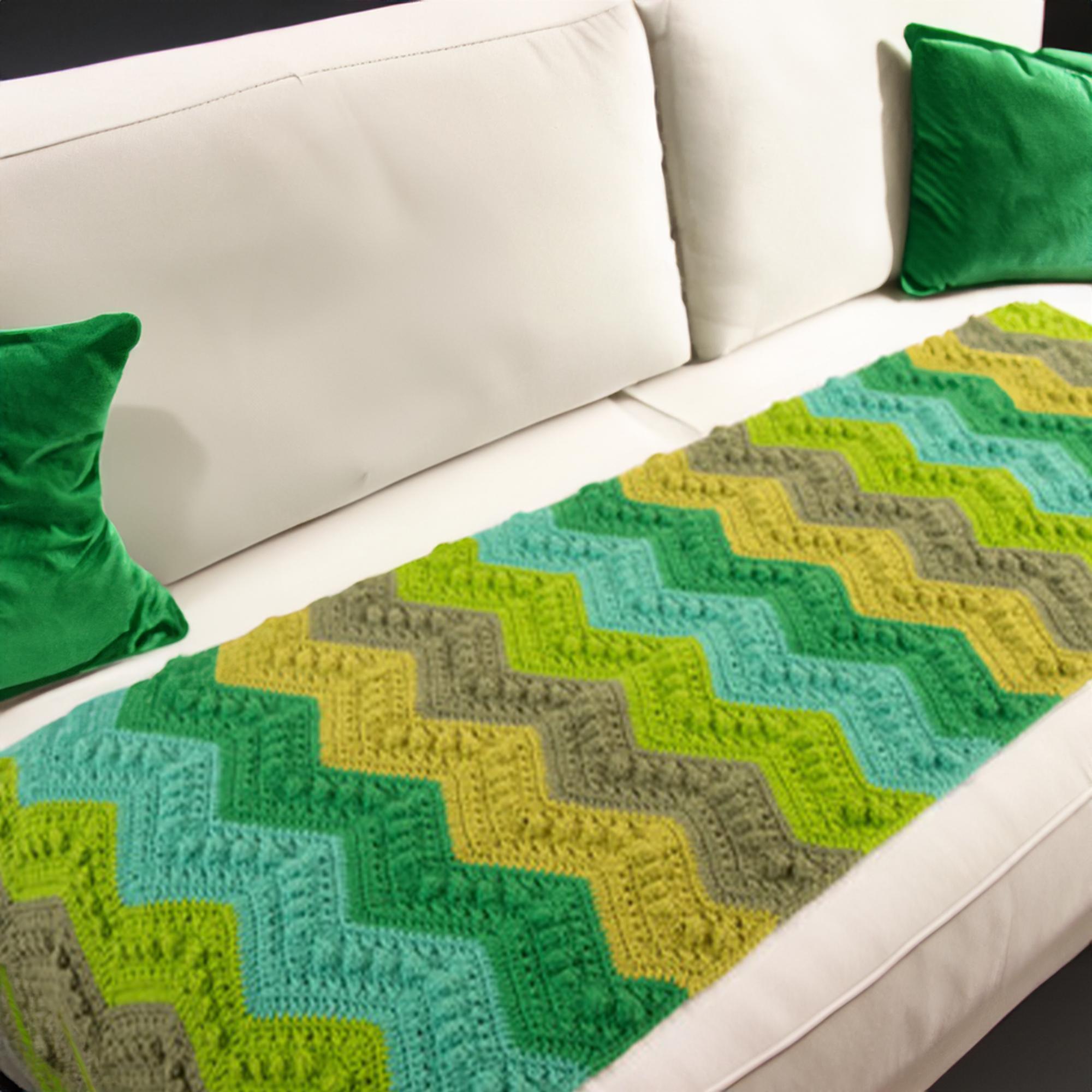 Forest Ripple Bed Runner