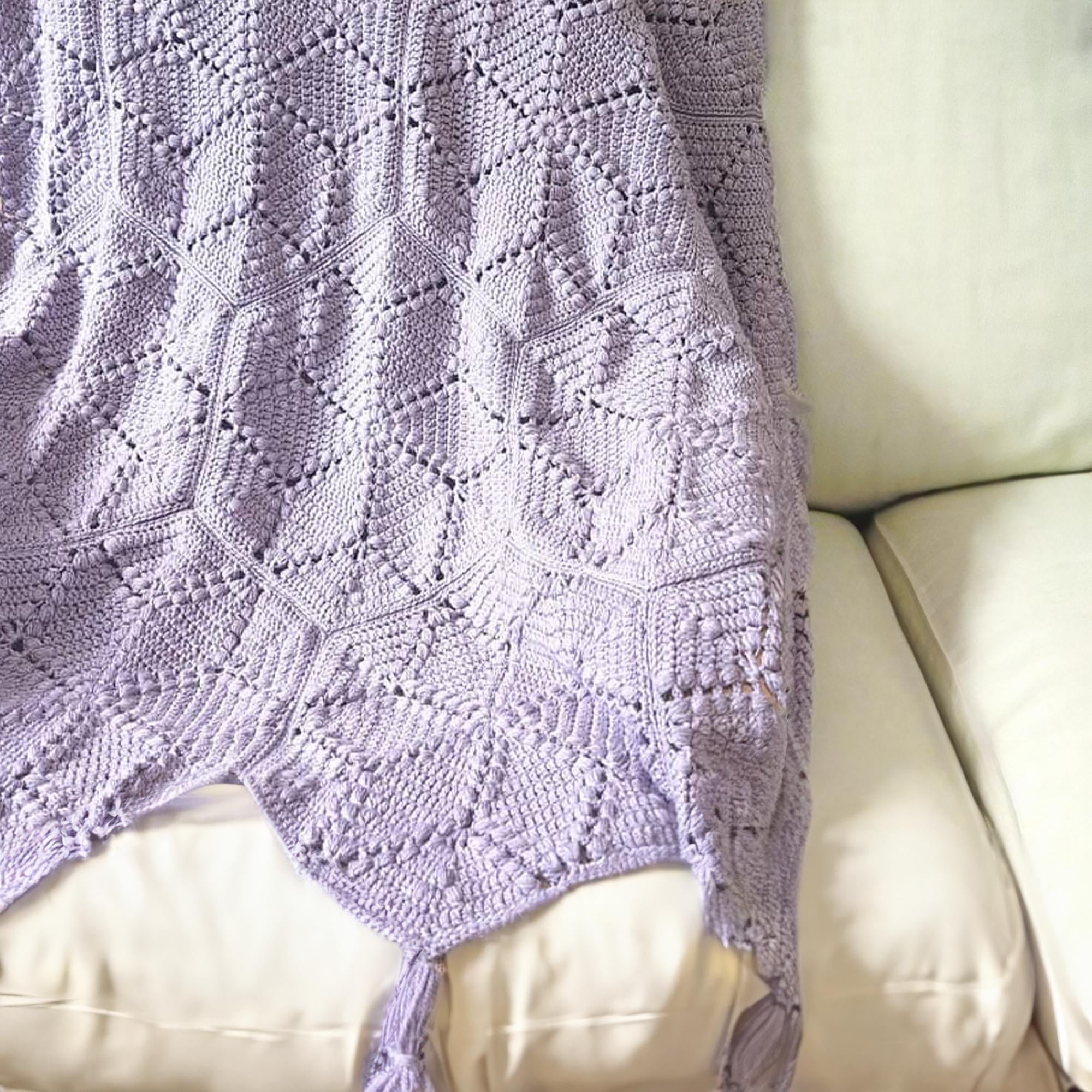 Pastel Hexagon Harmony Blanket