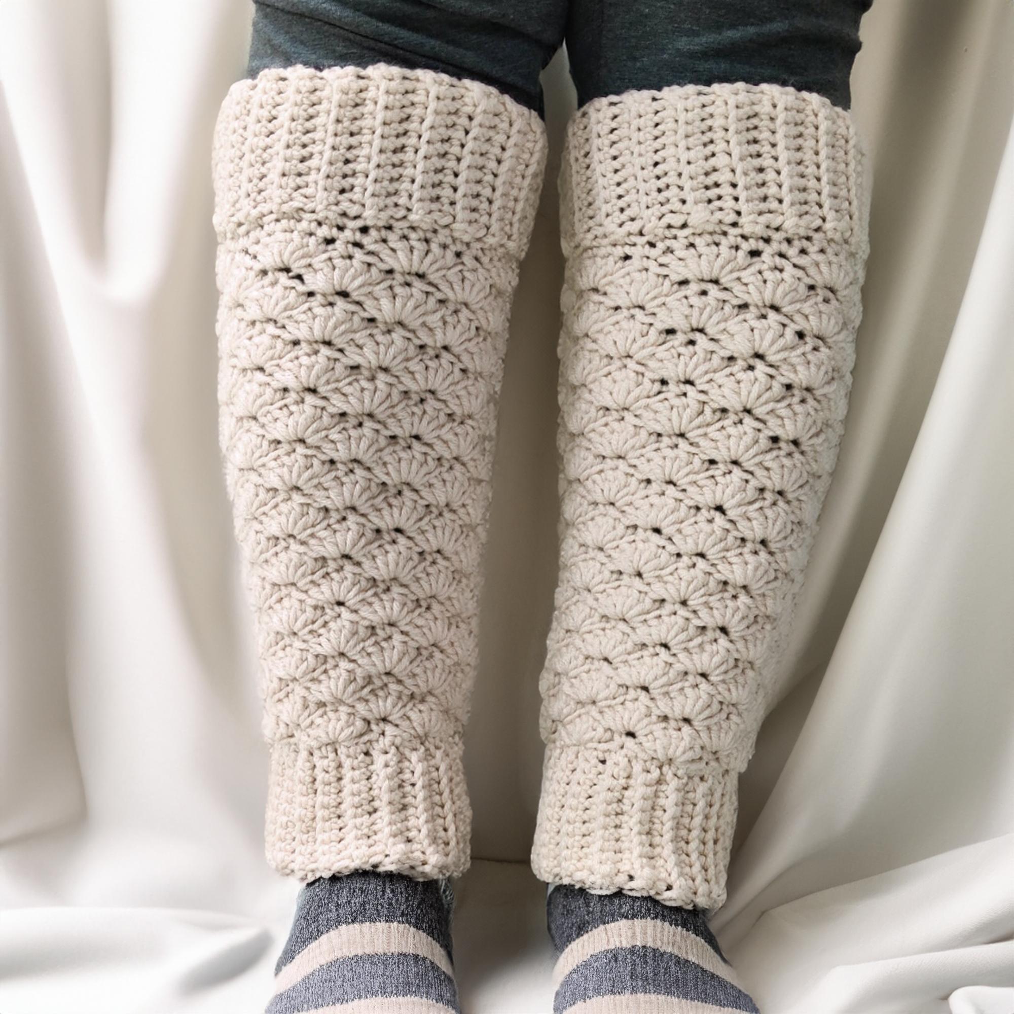Popcorn Pebble Leg Warmers