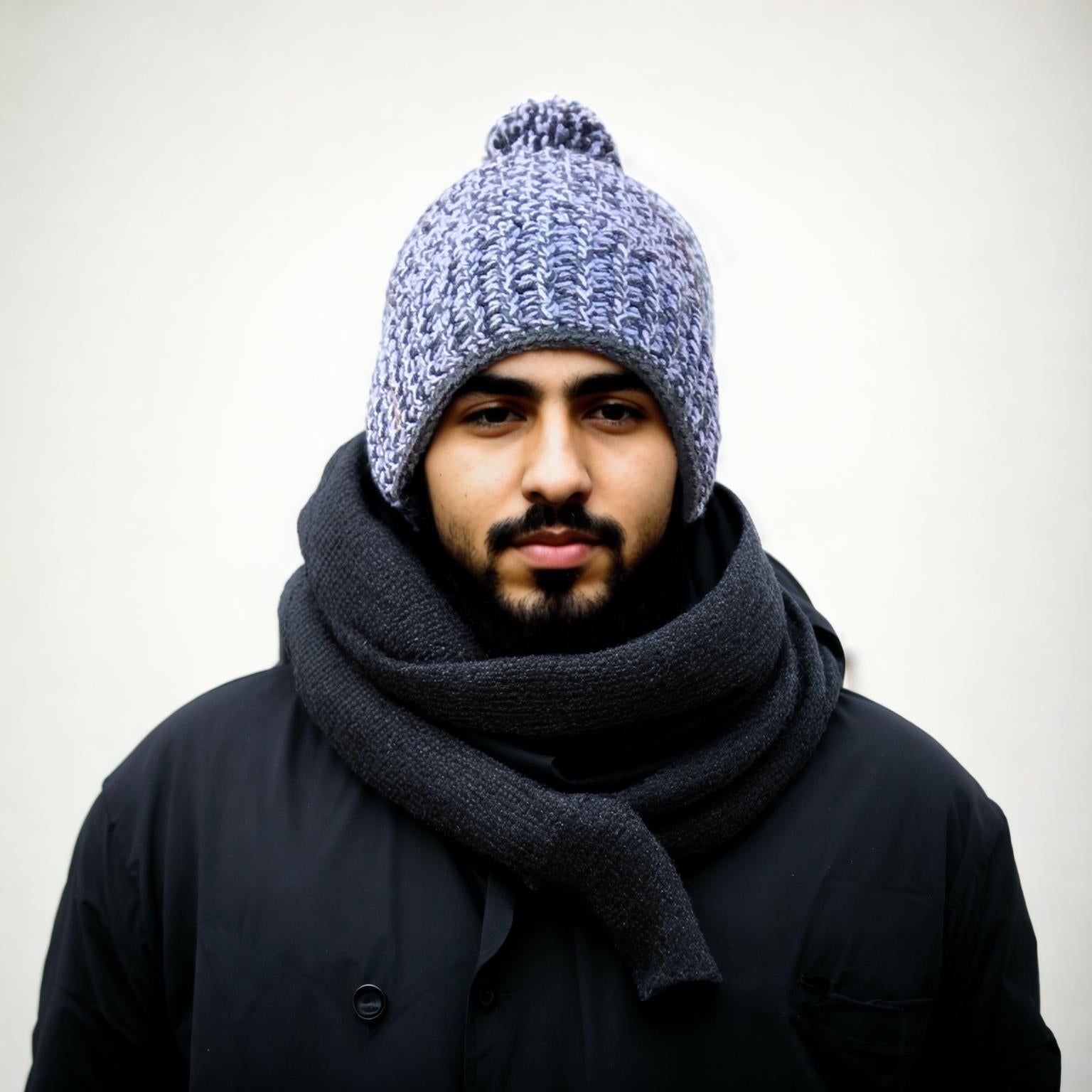 Casual Knit Pompom Hat