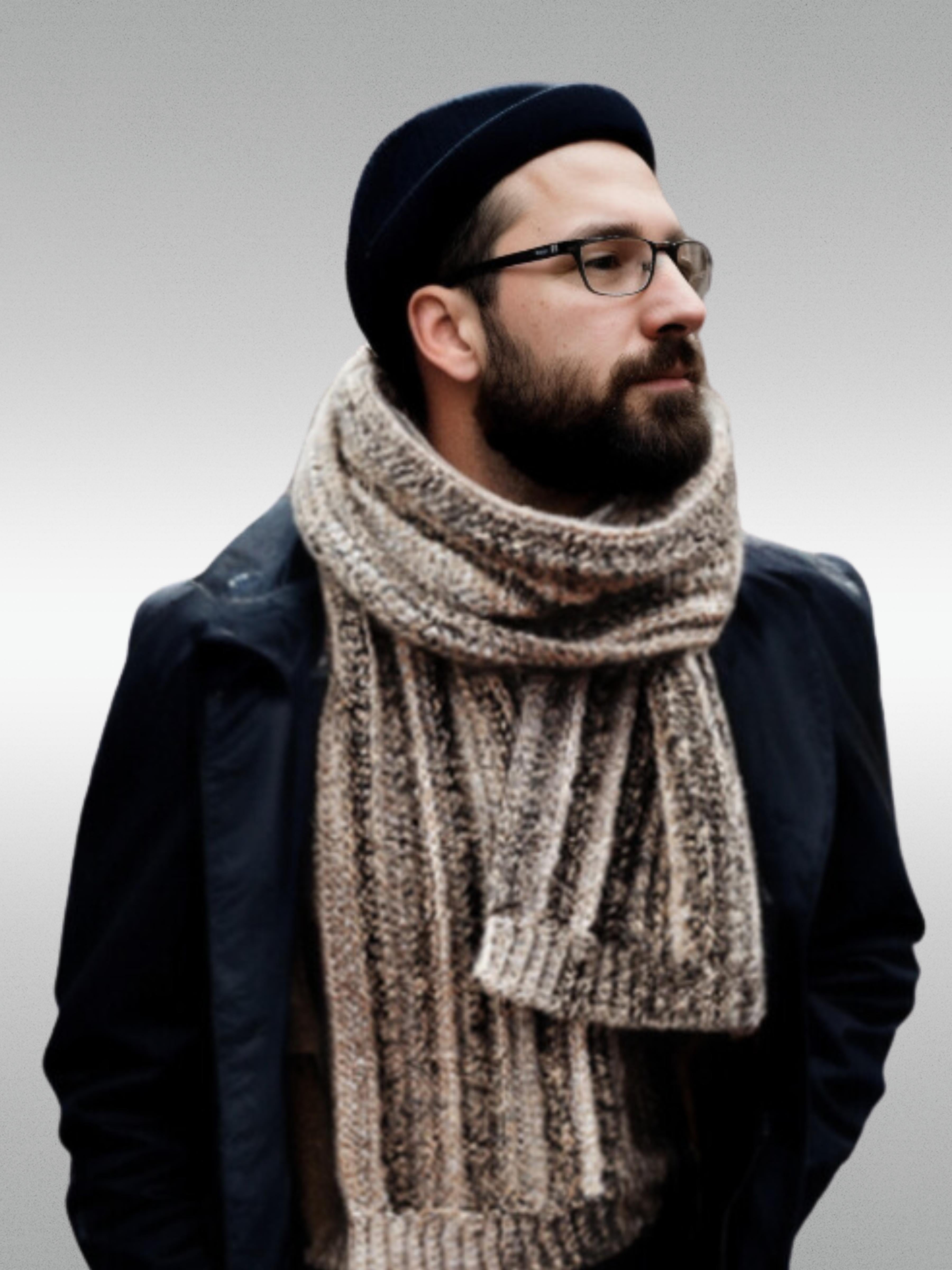 Throwback Striped Scarf