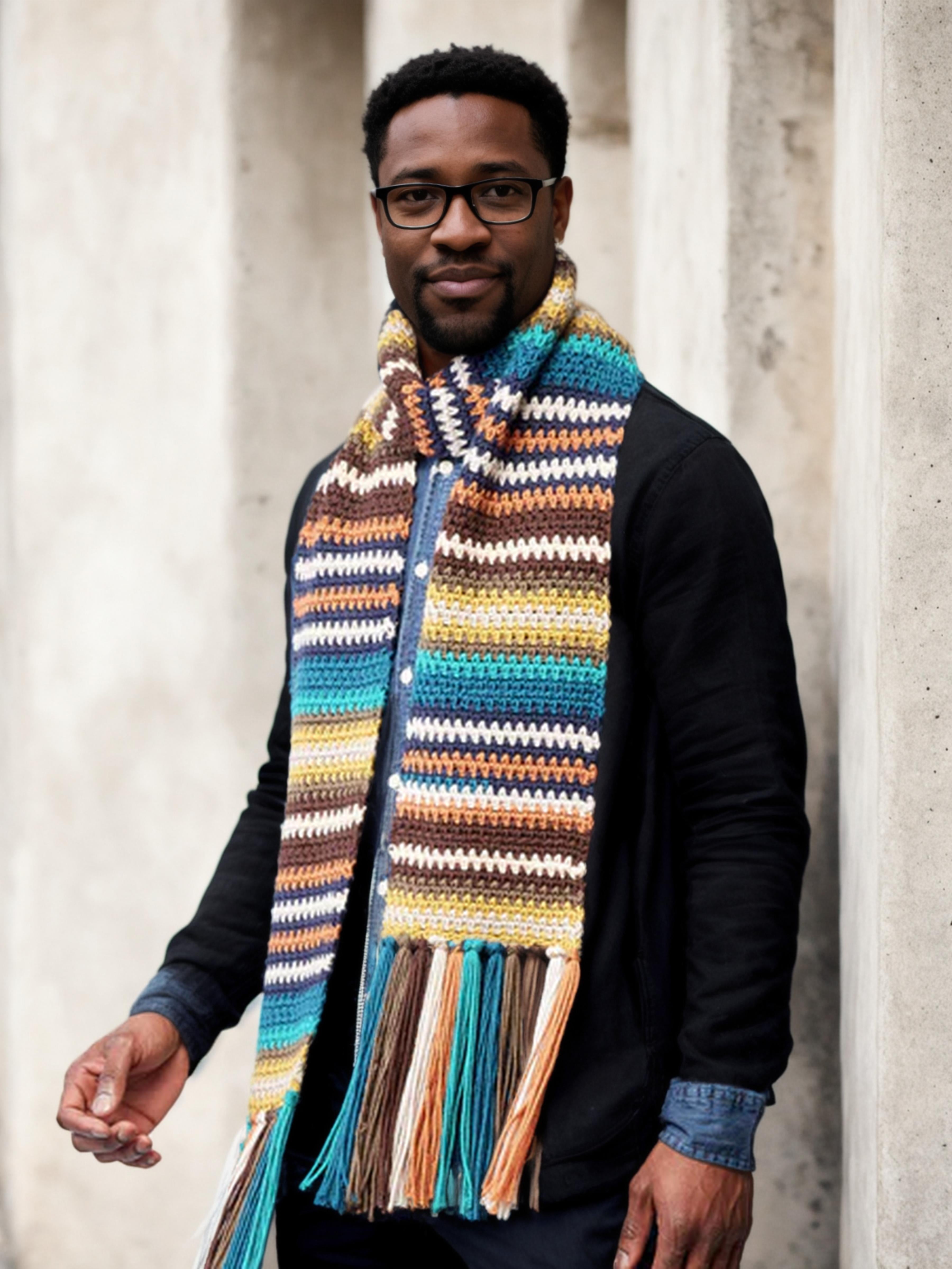 Toasty Triangles Scarf