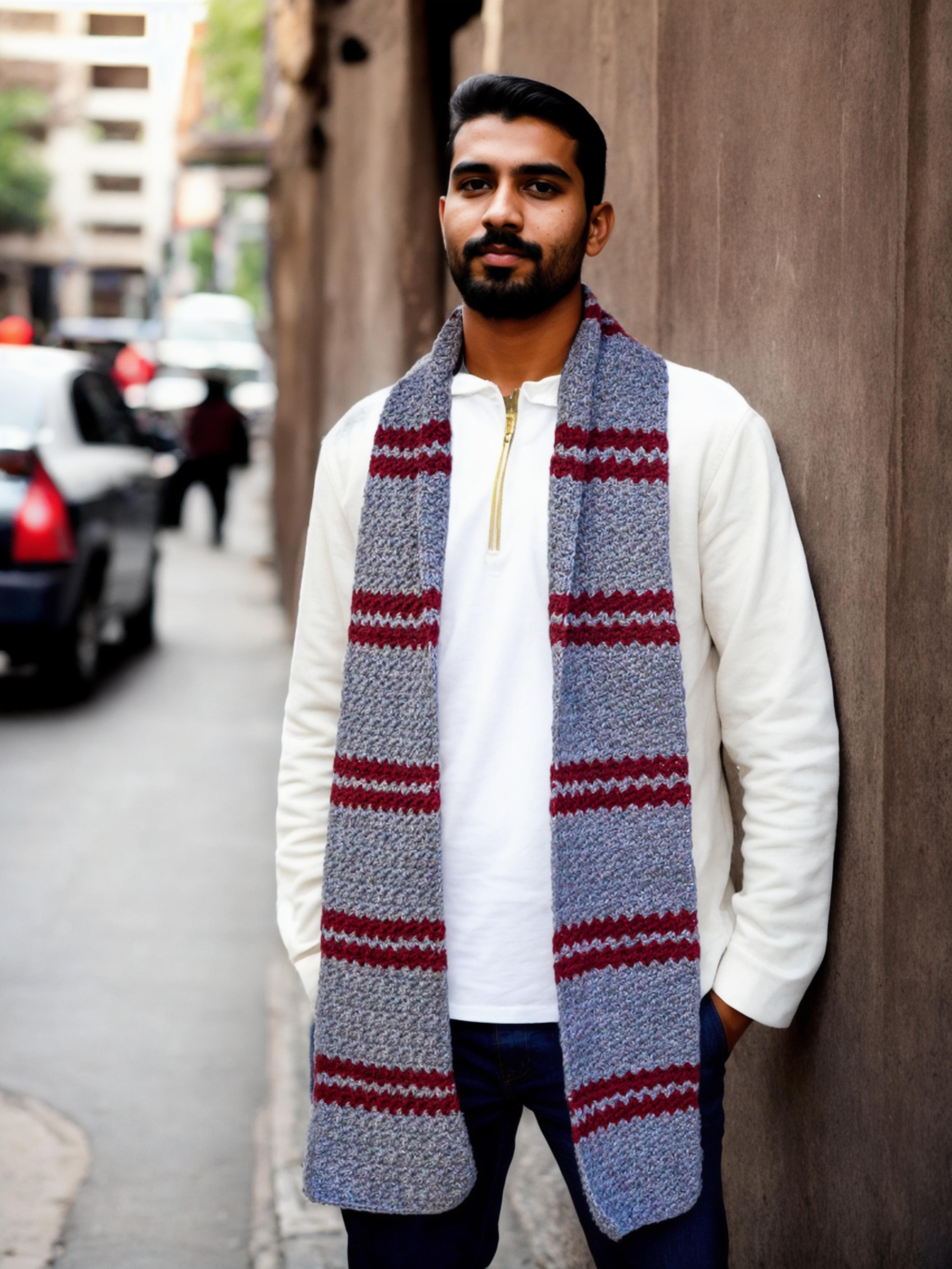 Zigzag Zen Scarf
