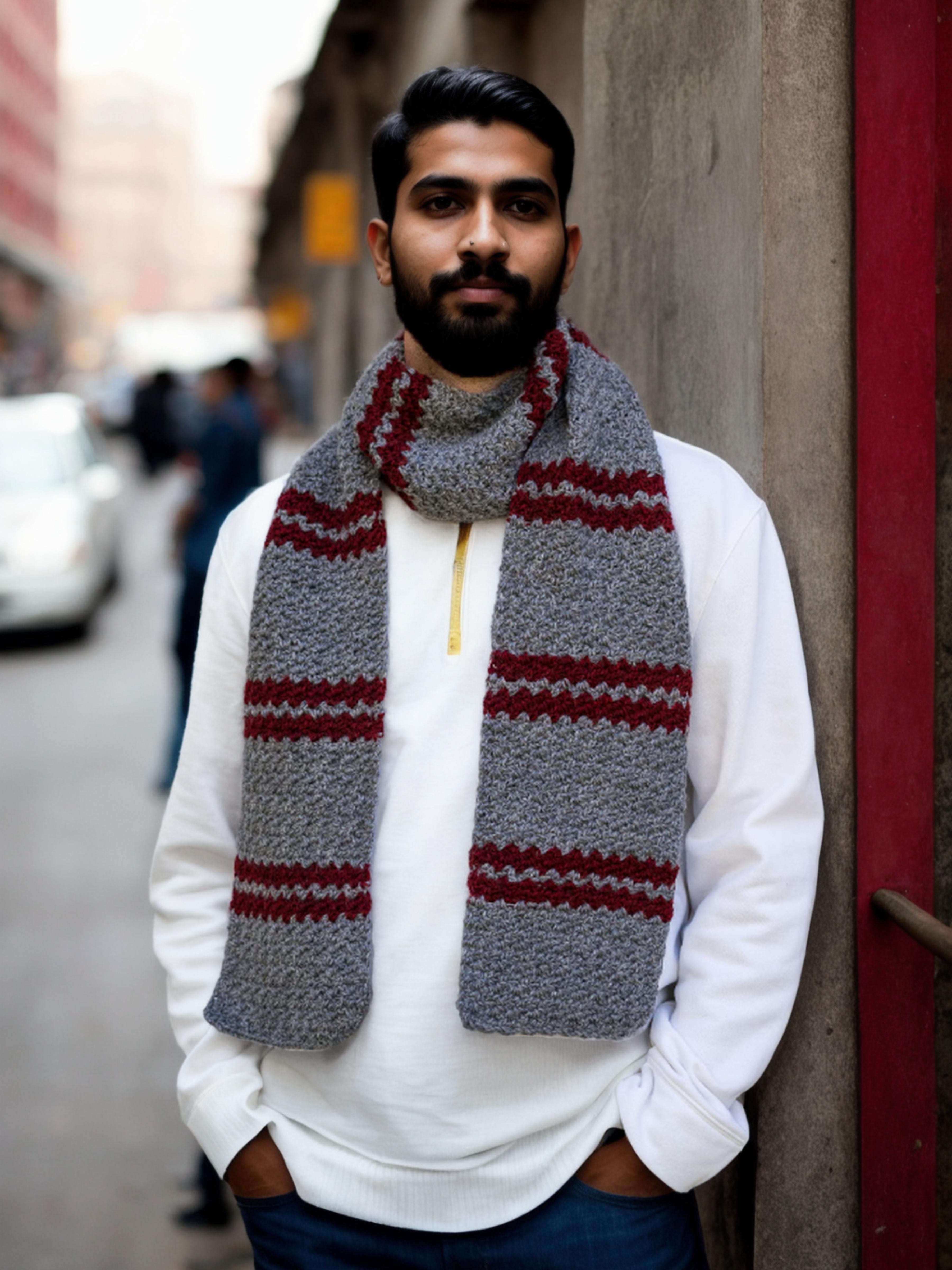 Zigzag Zen Scarf