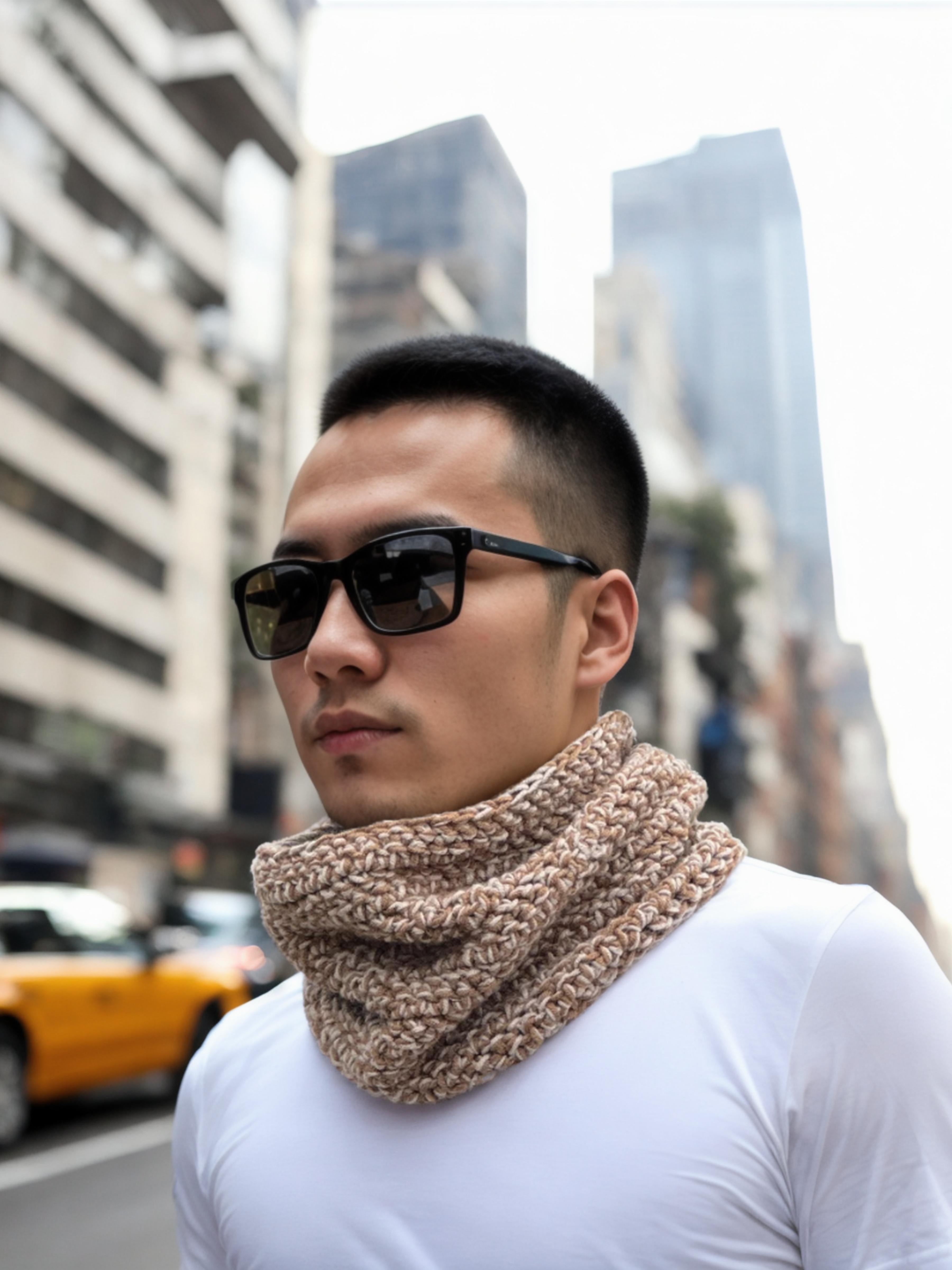 Sapphire Stride Scarf