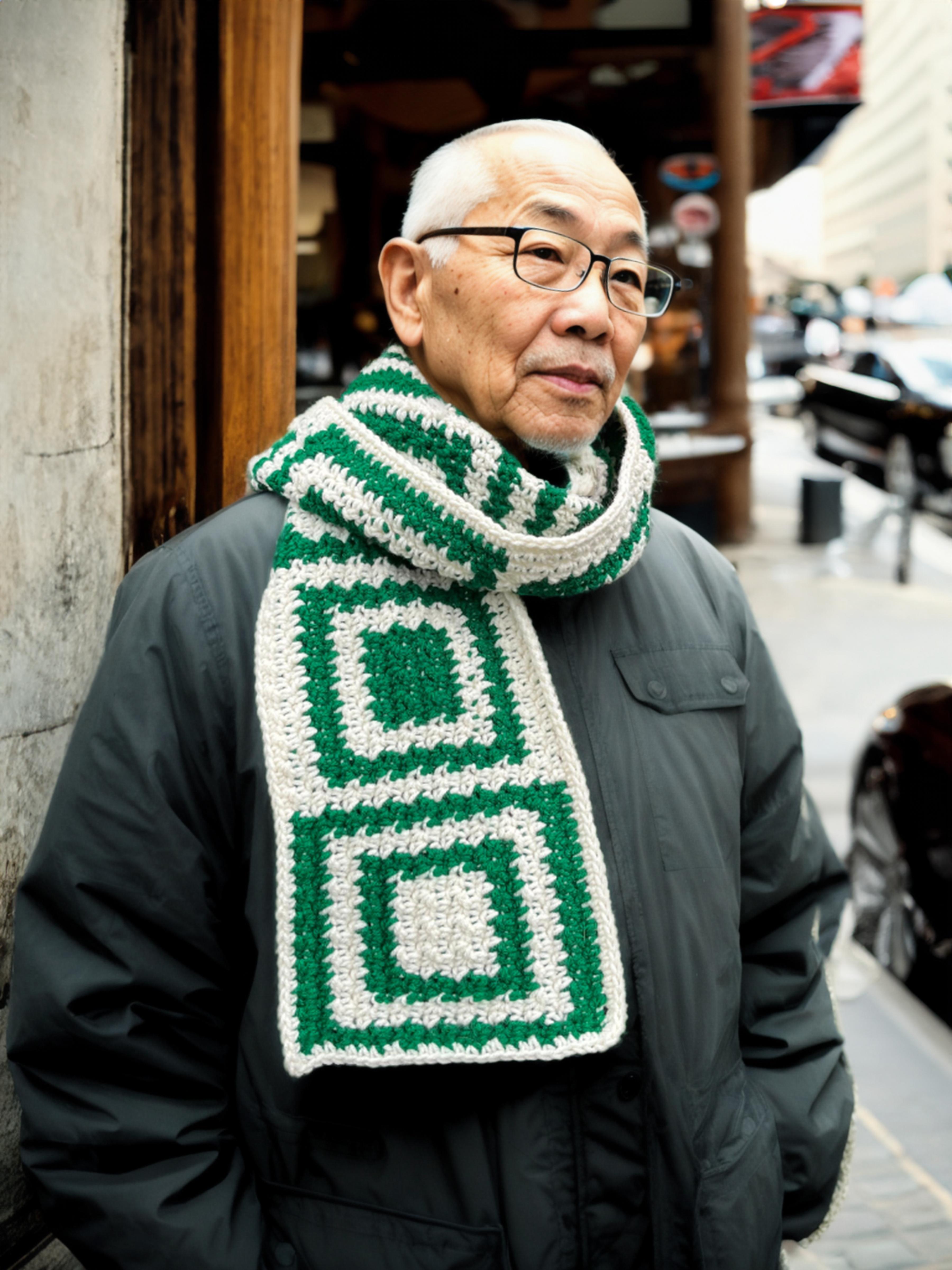 Slate Smoke Scarf