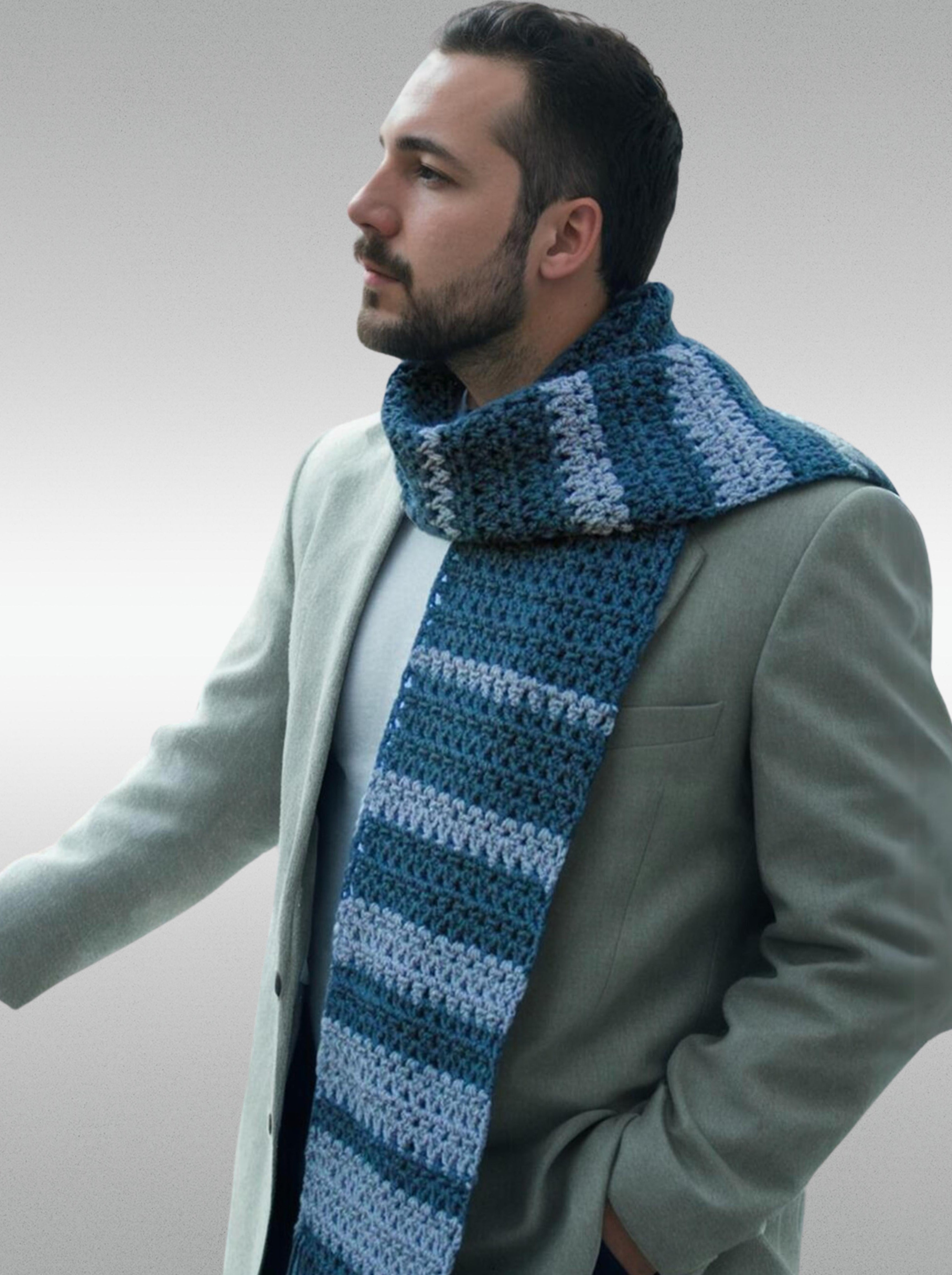 Slate Ribbed Cowl