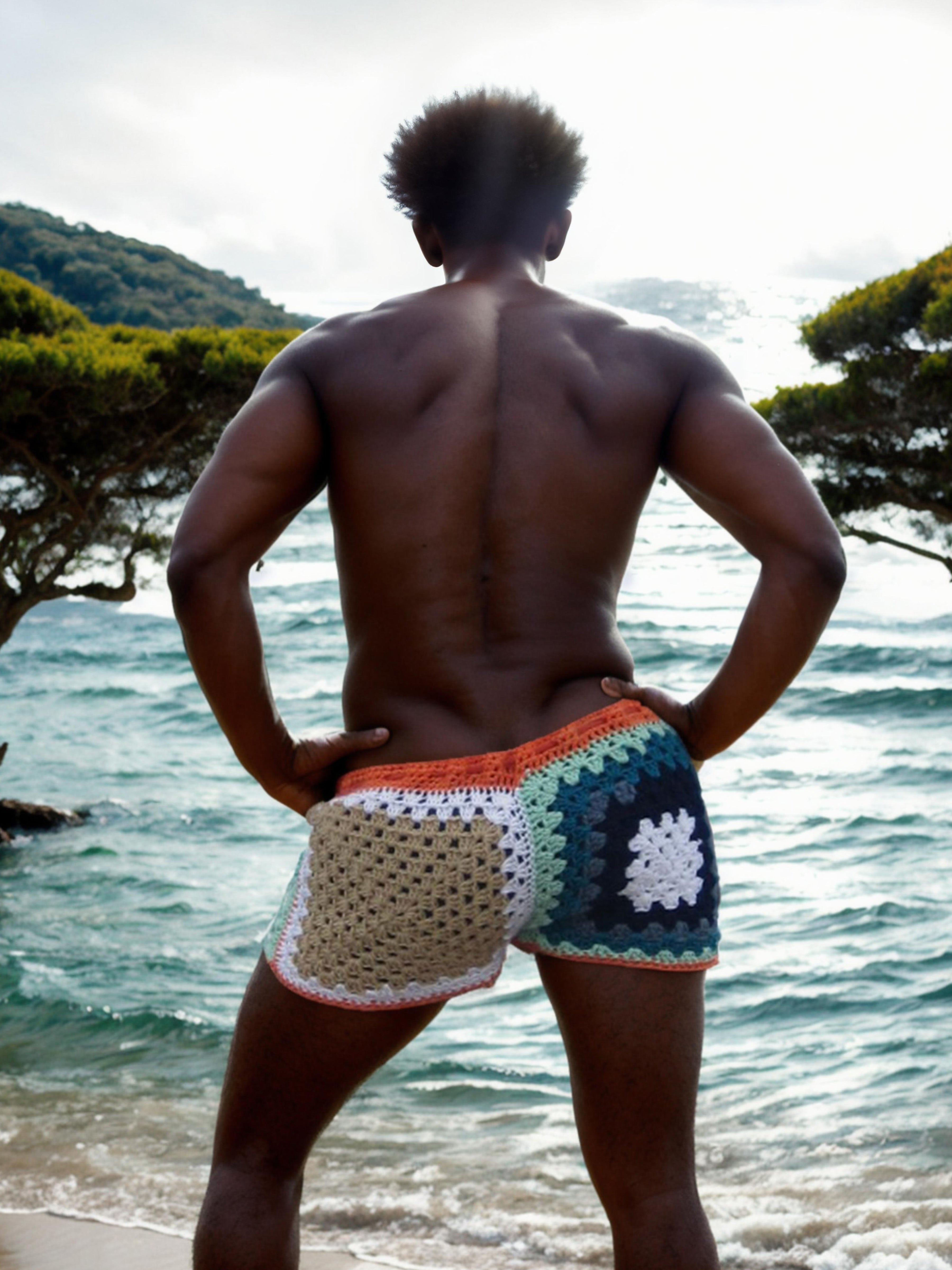 Granny Square Fiesta Shorts