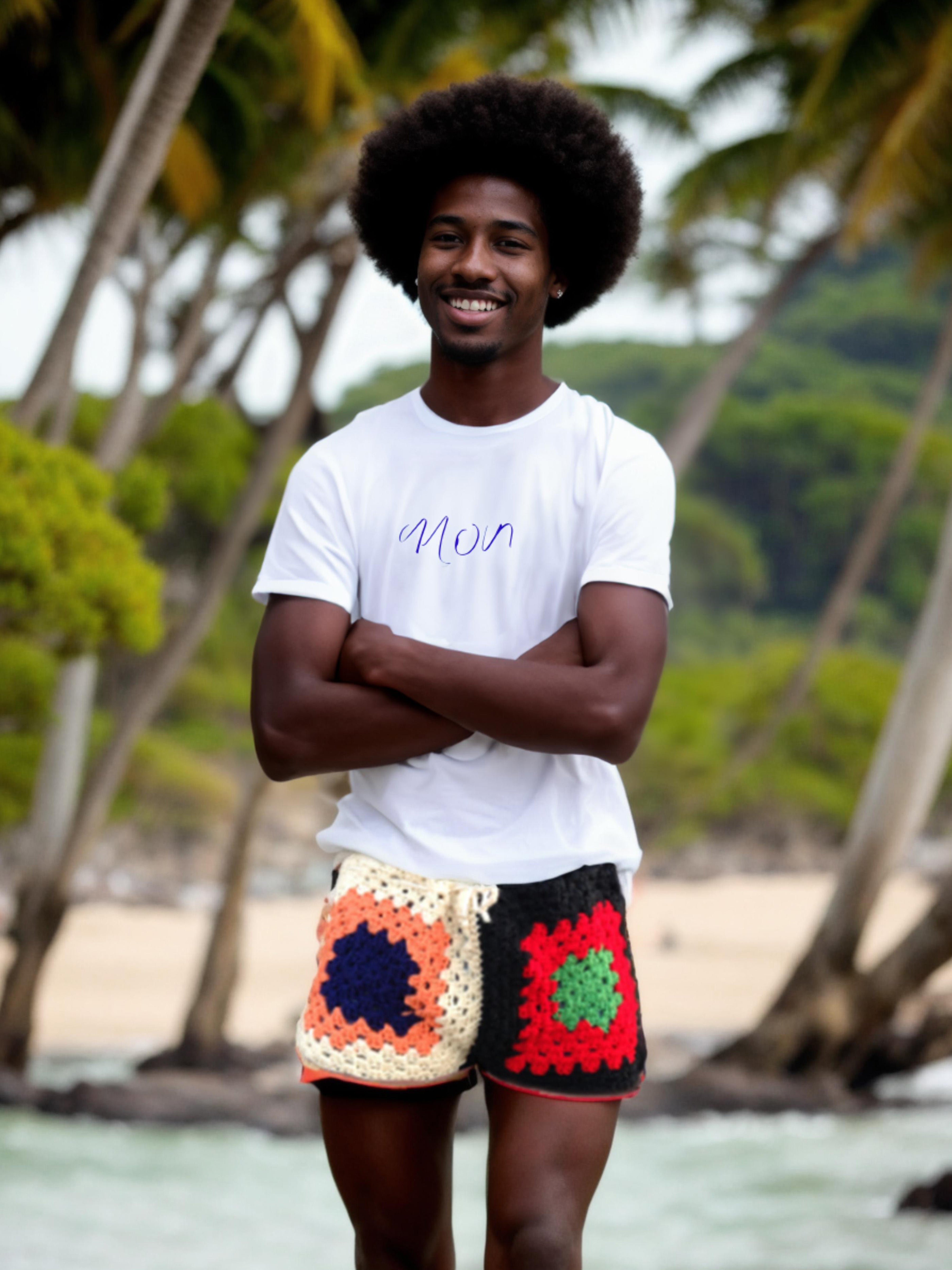 Granny Square Fiesta Shorts